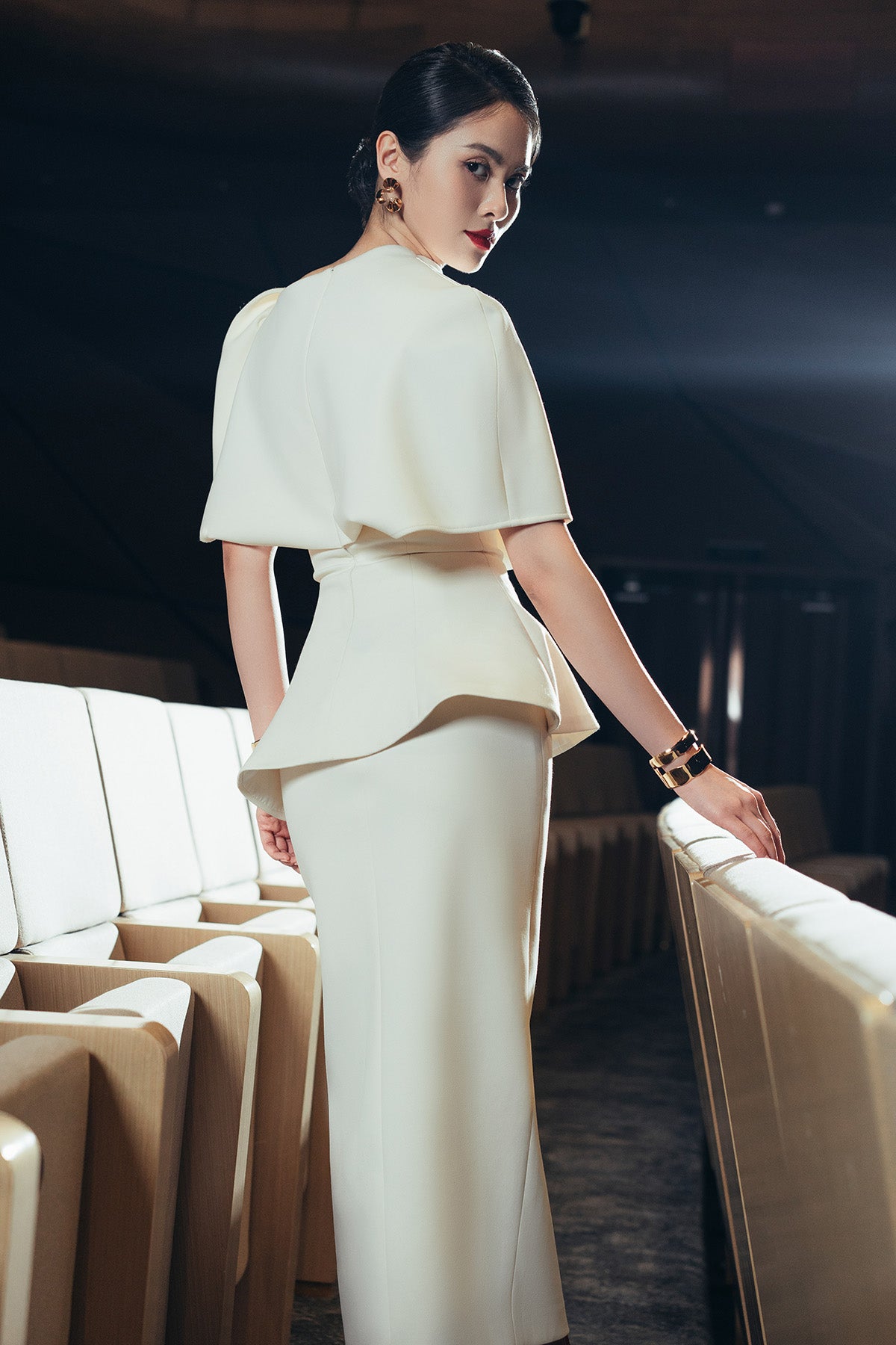 Helen Slit Pencil Skirt