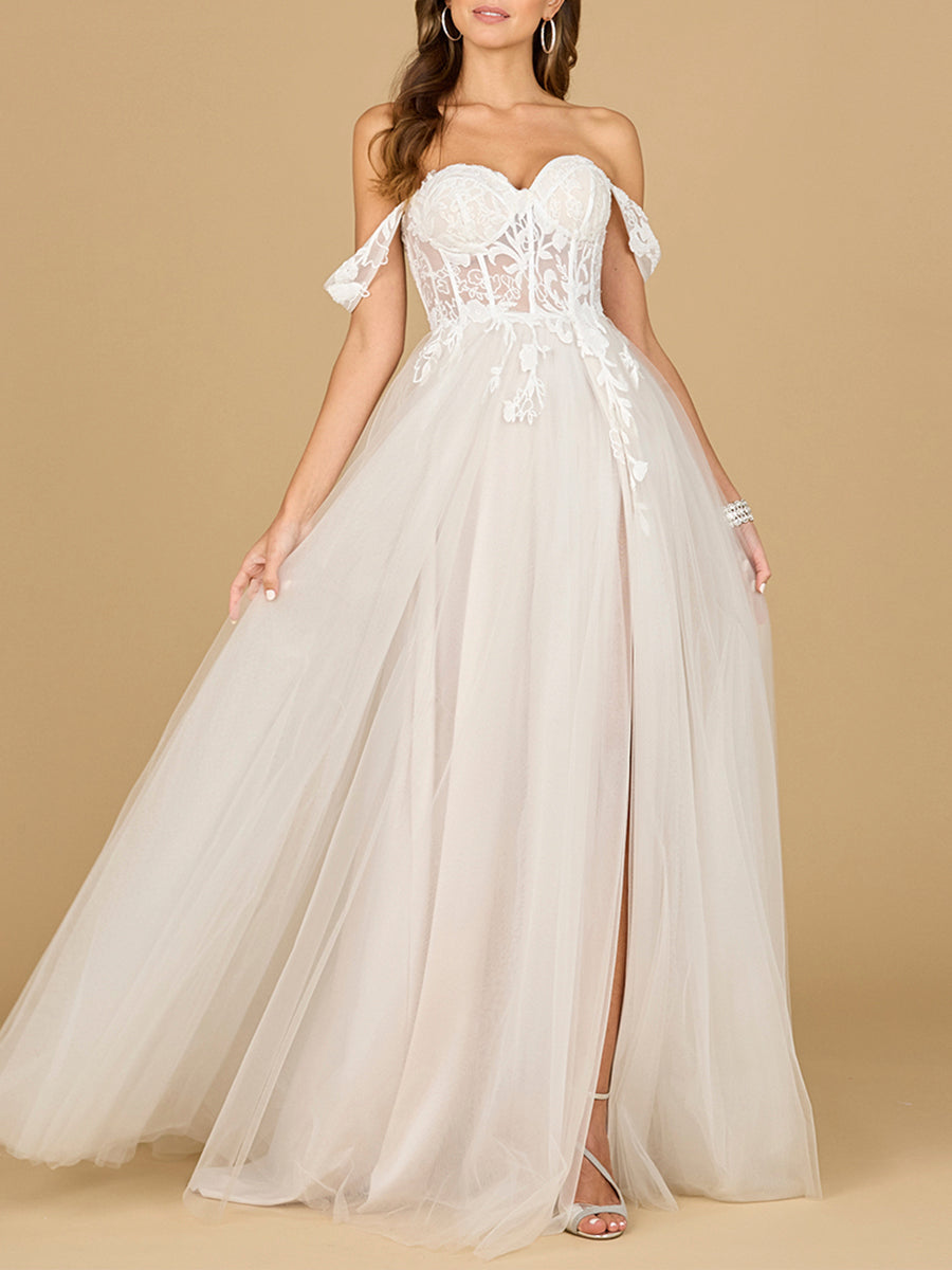 Corset, Off Shoulder Bridal Gown 51114