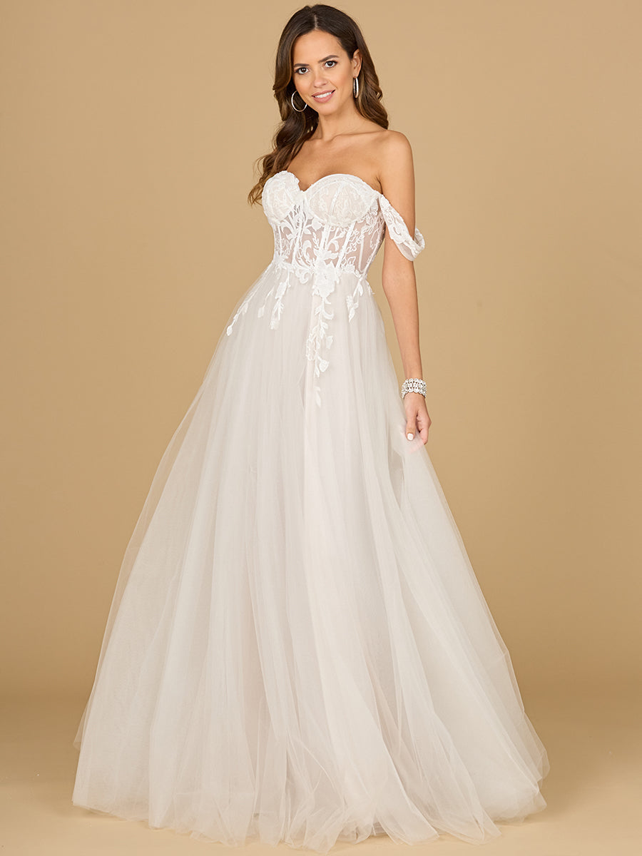 Corset, Off Shoulder Bridal Gown 51114