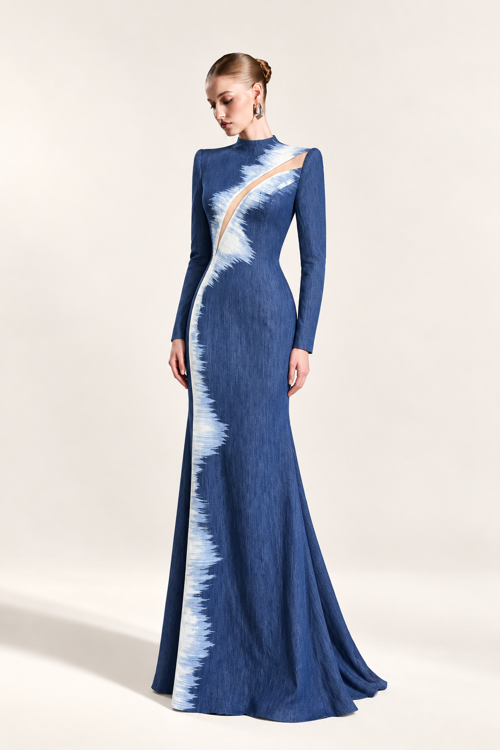 Slash Bleached Mermaid Dress