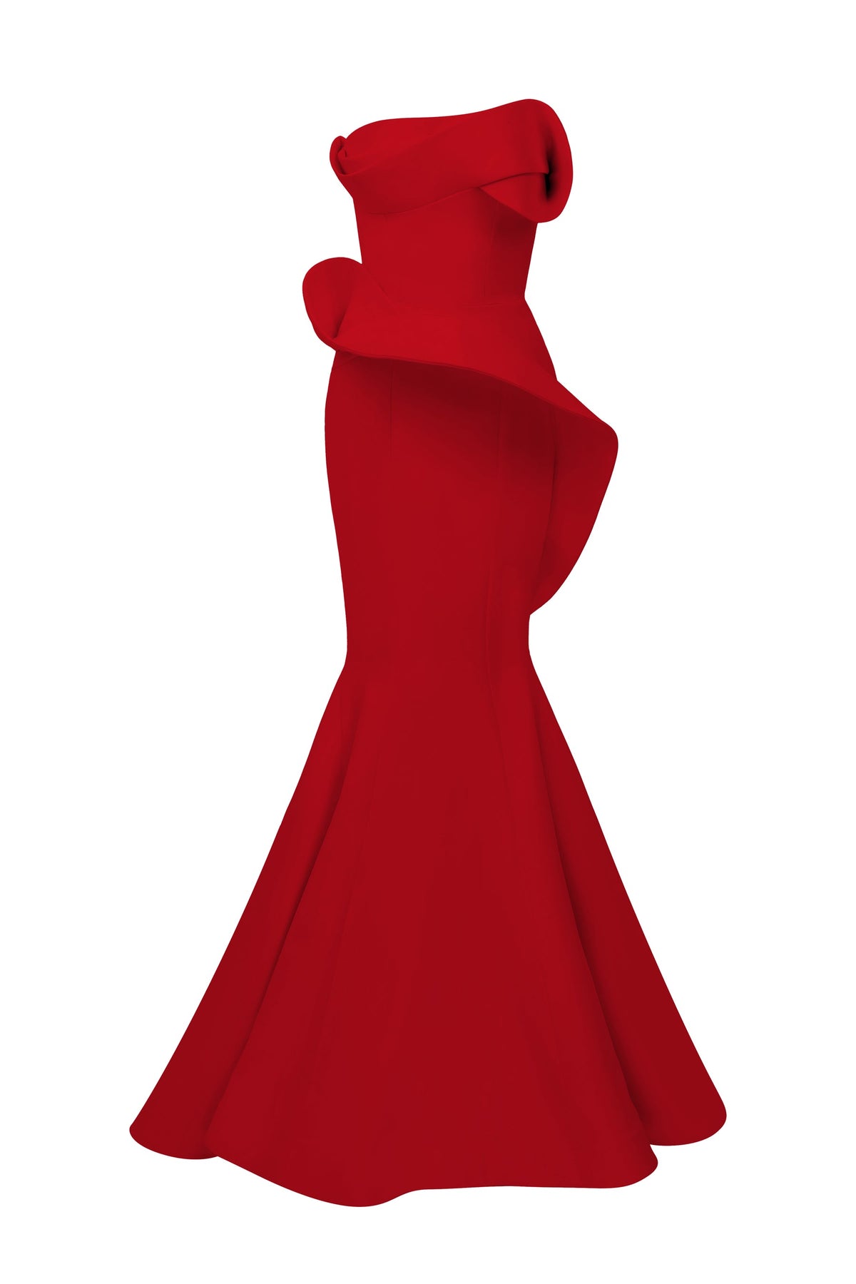 Strapless Evening Gown N0640