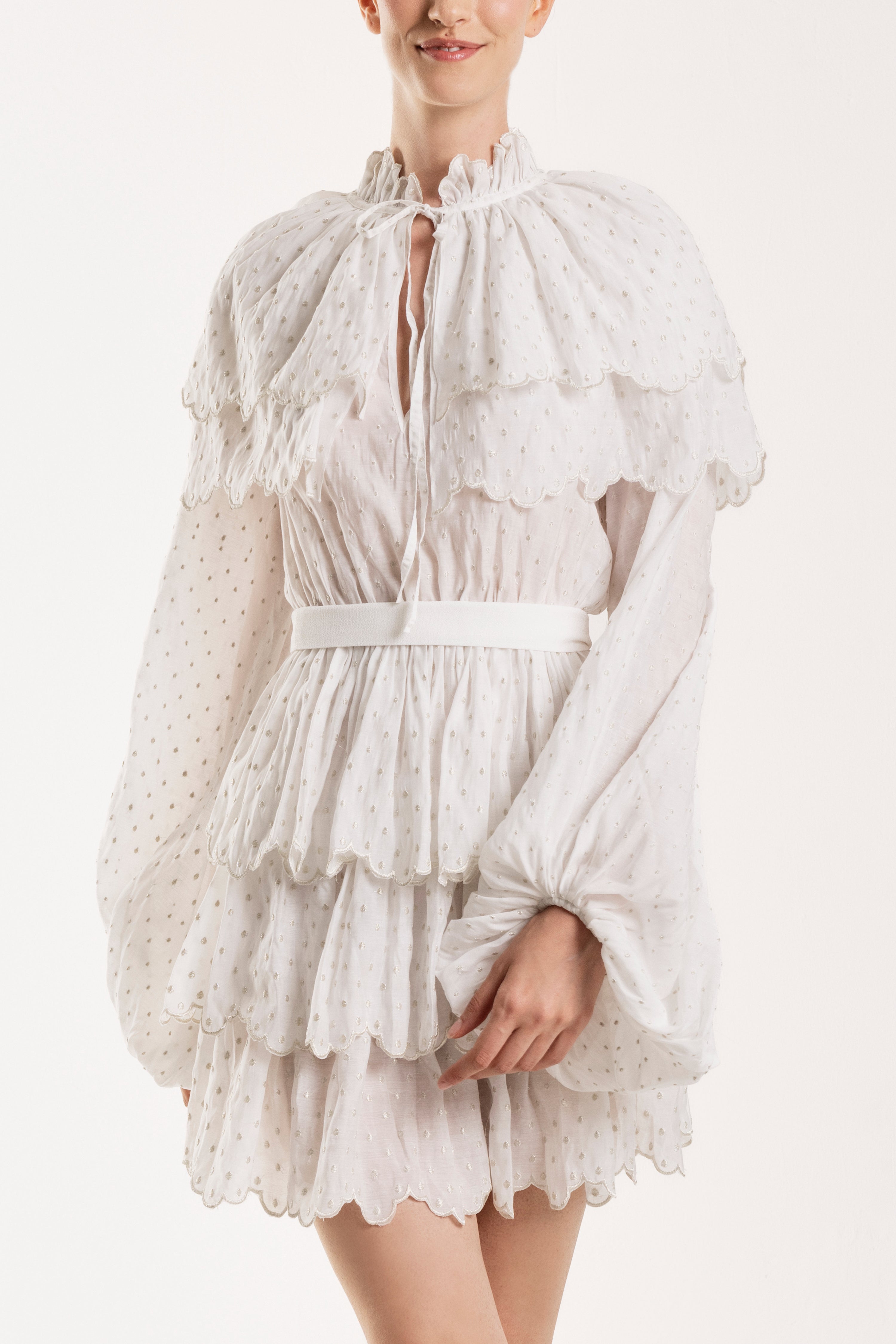 Tarik Ediz ROSA DRESS-2