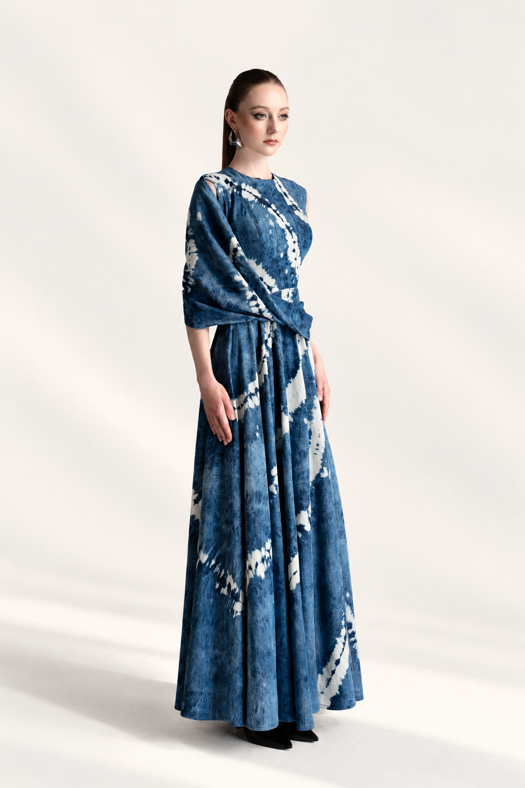 Acid-Wash Crystal Dress