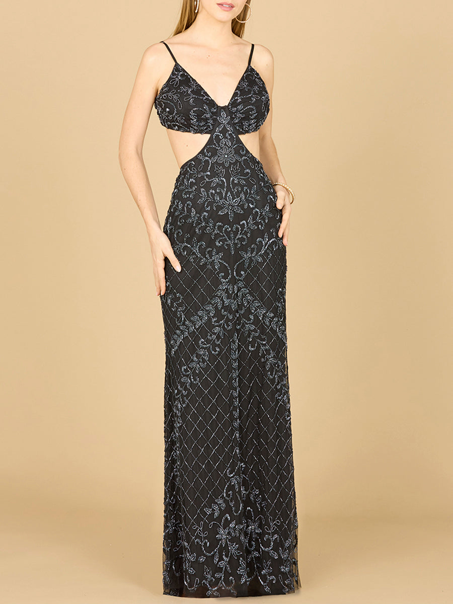 Countess Beaded Gown 9989