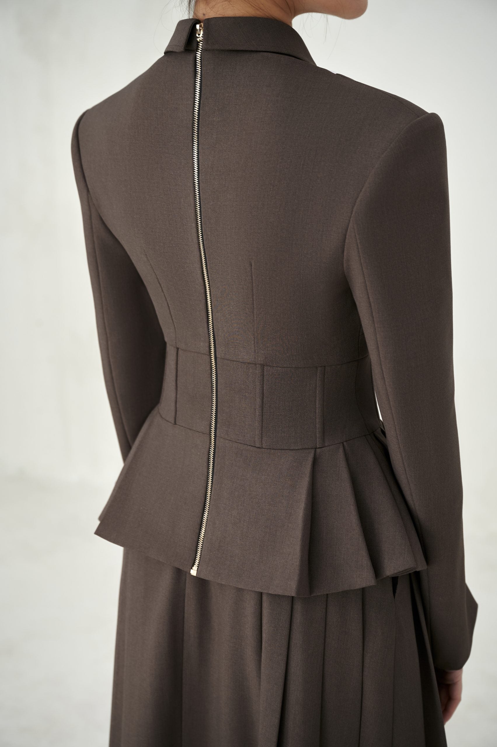 Sarah Jacket Riley Pleated Skirt