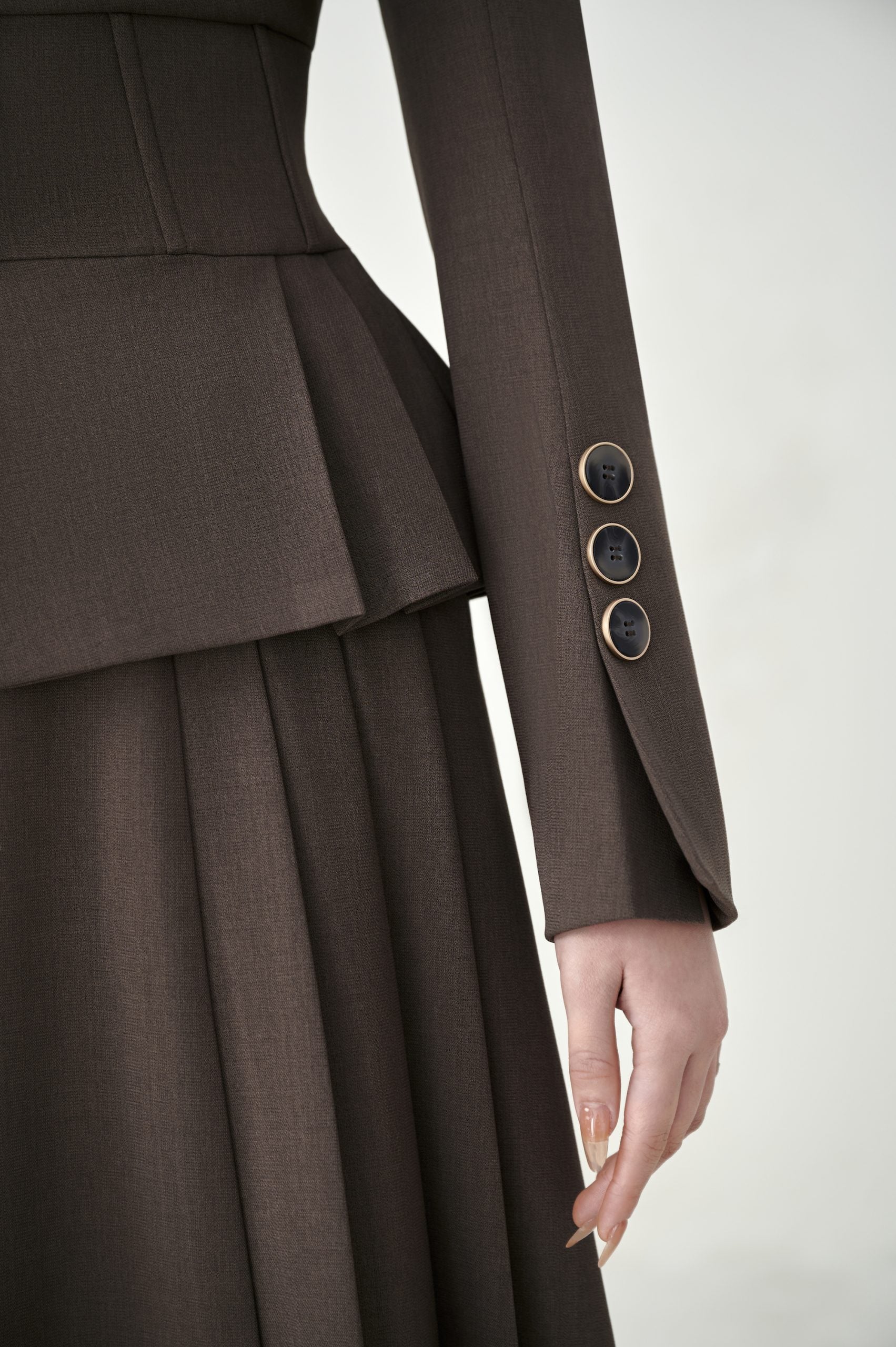 Sarah Jacket Riley Pleated Skirt