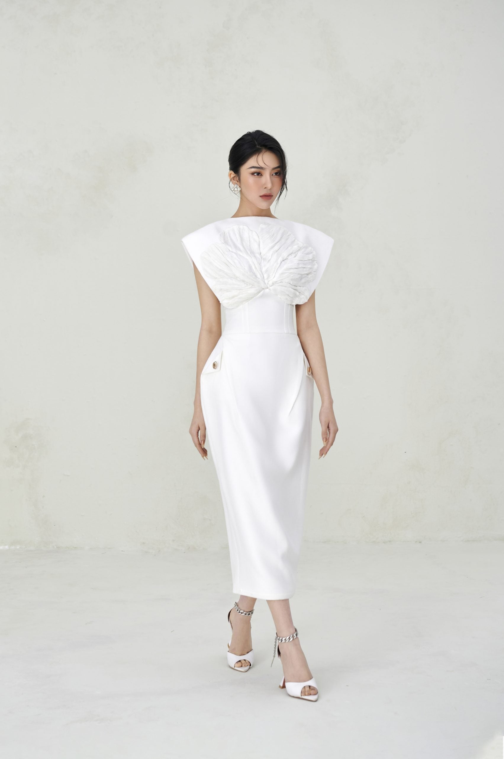 Harper Square Shoulder Dress