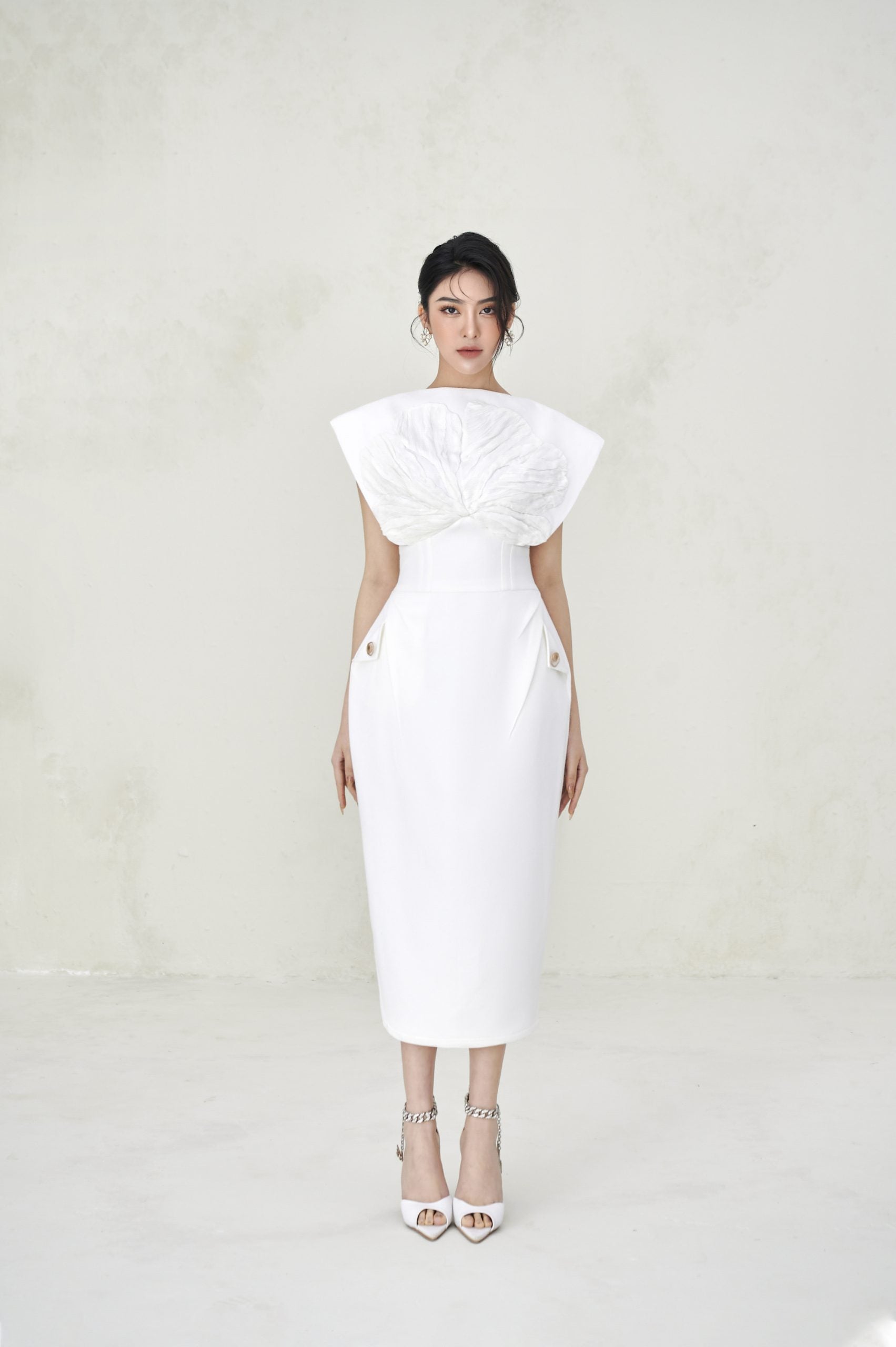 Harper Square Shoulder Dress