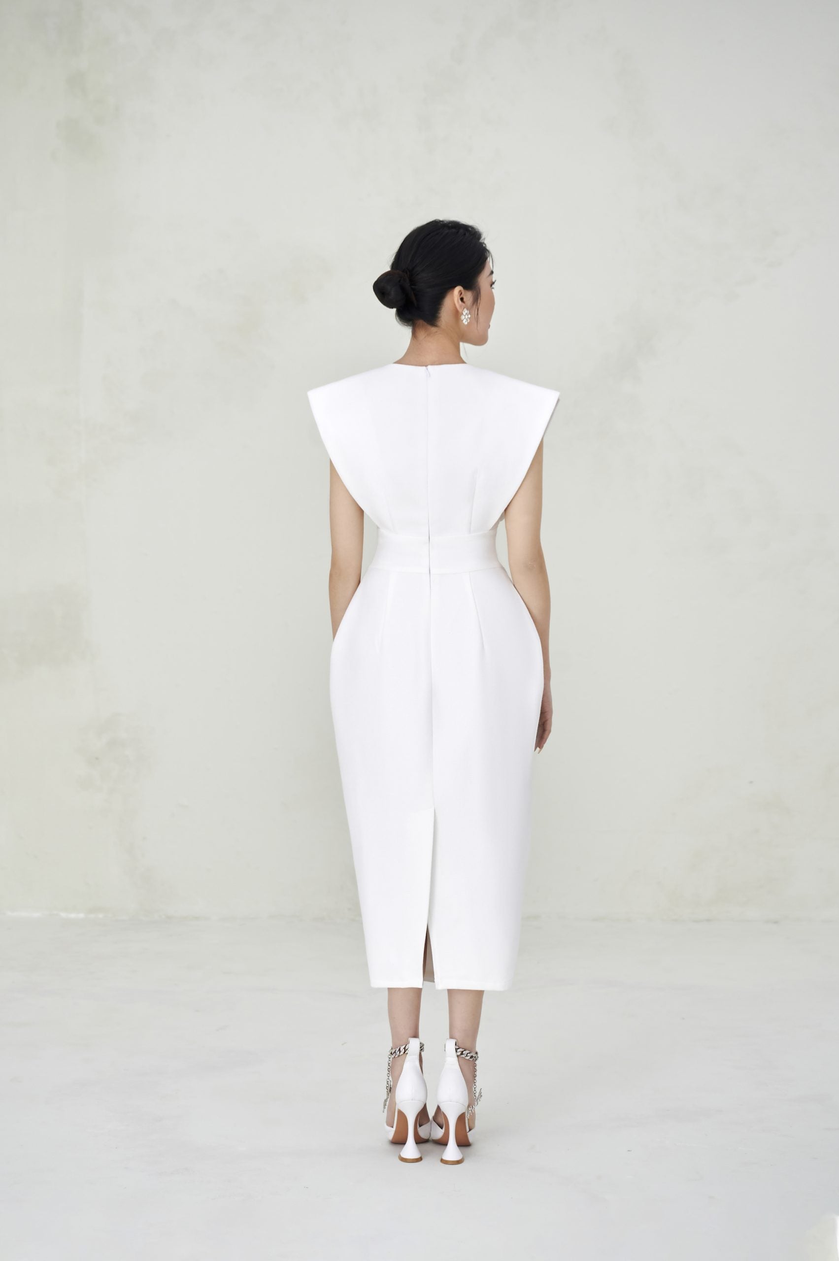 Harper Square Shoulder Dress