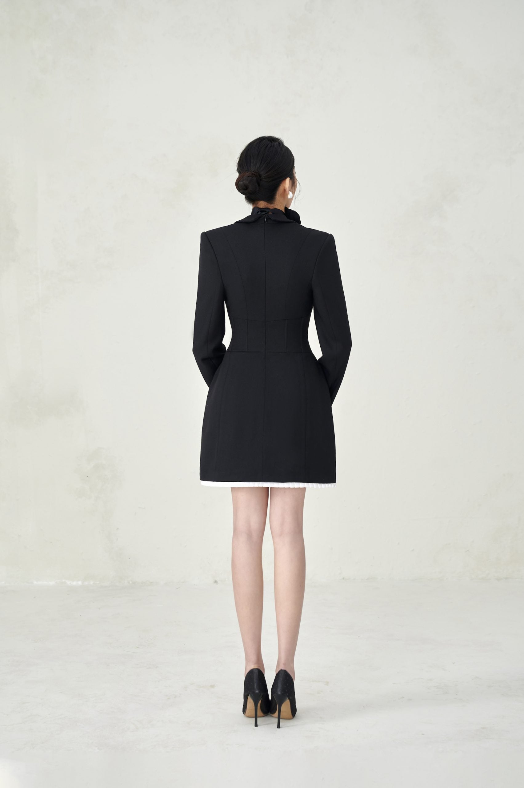 Nova Ruffle Hem Dress