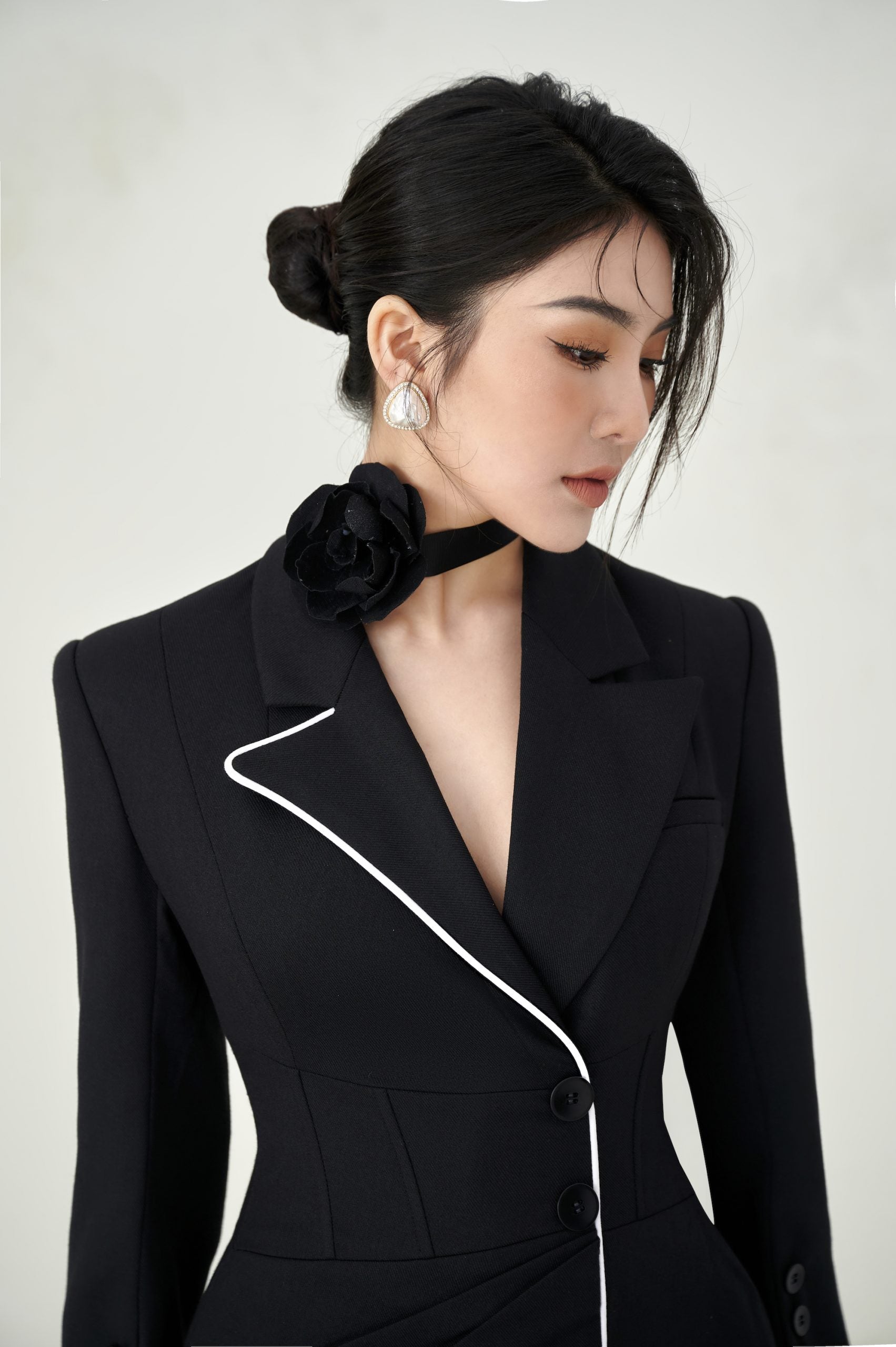 Nova Ruffle Hem Dress