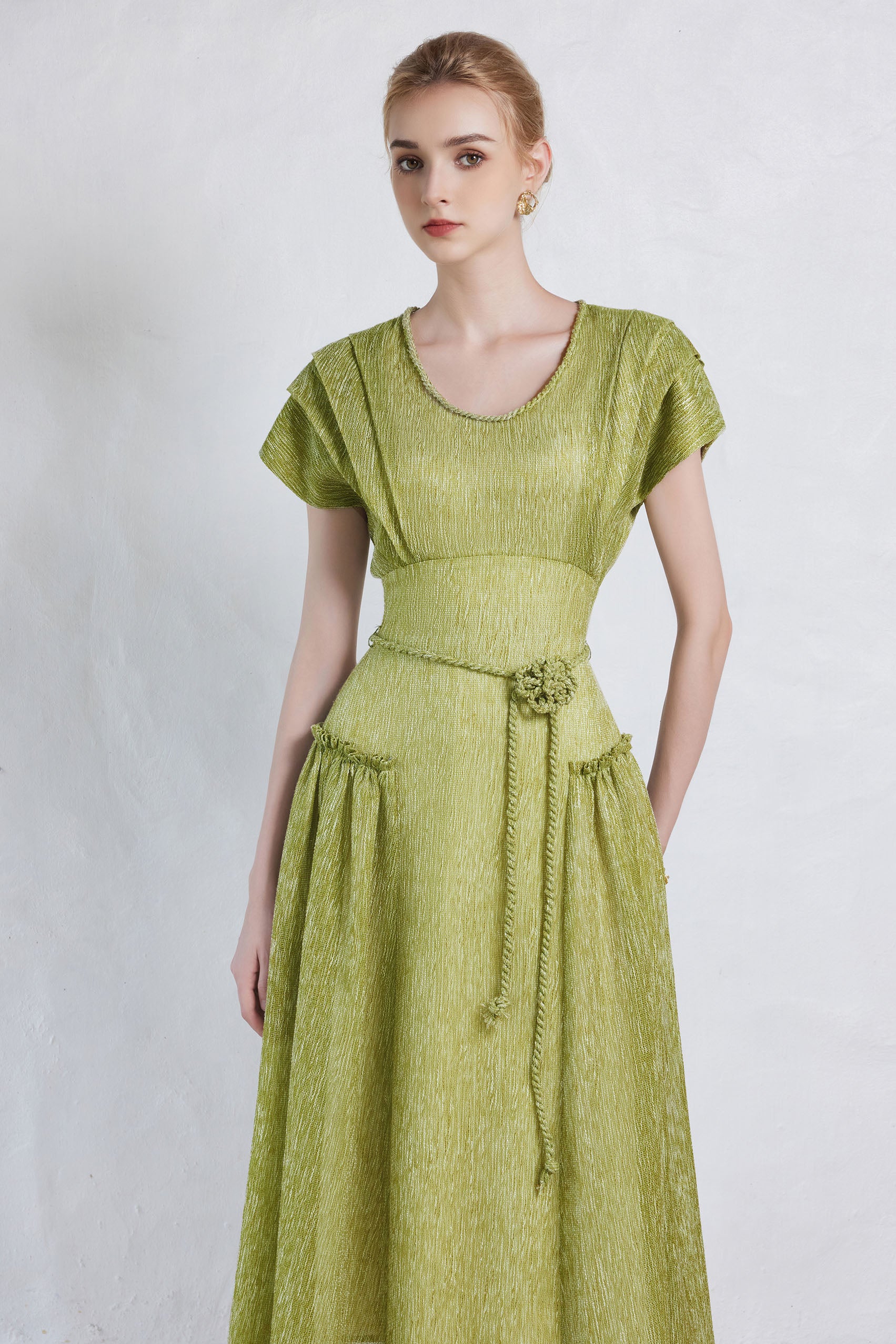 Dylan A-line Ruffle Dress