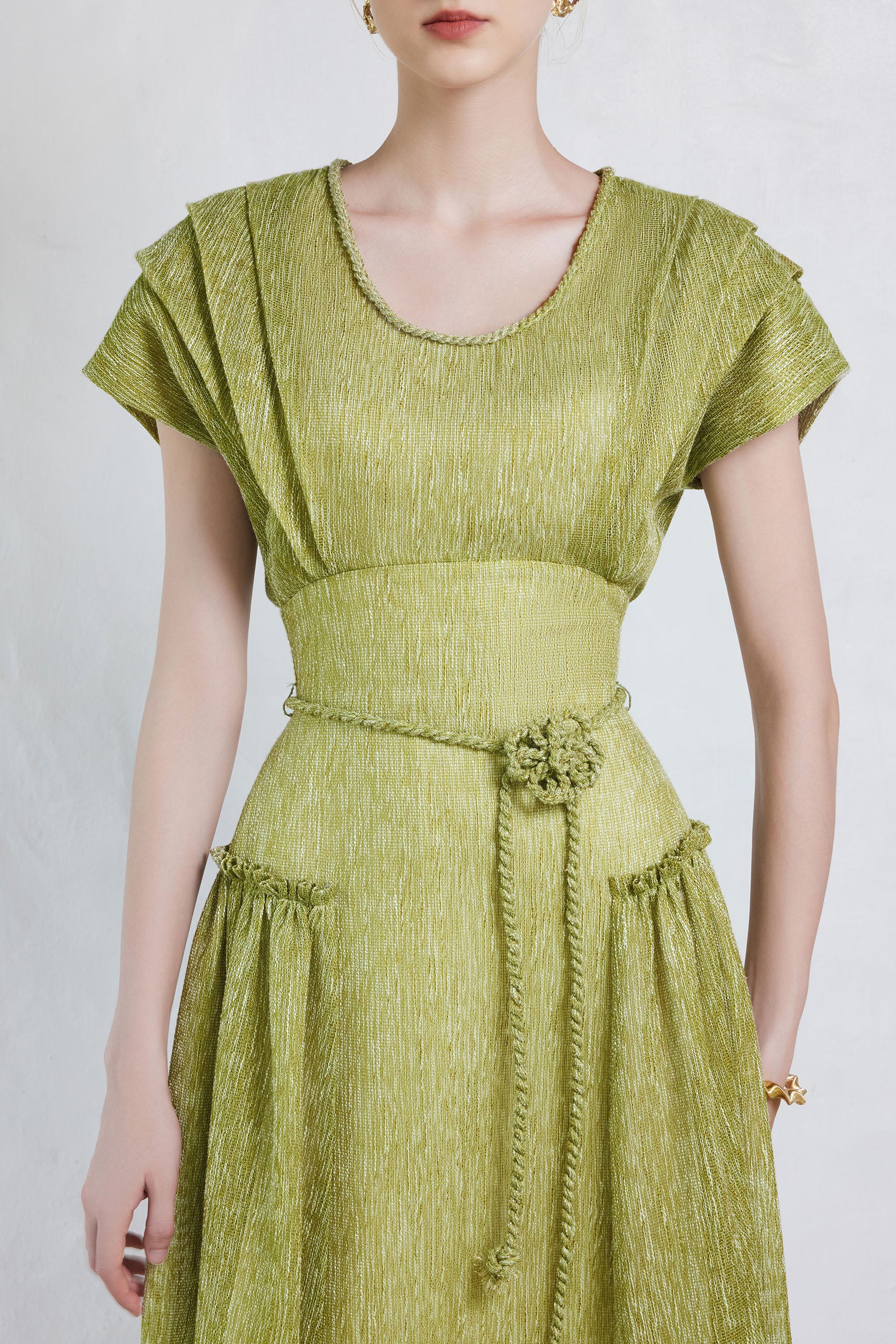 Dylan A-line Ruffle Dress