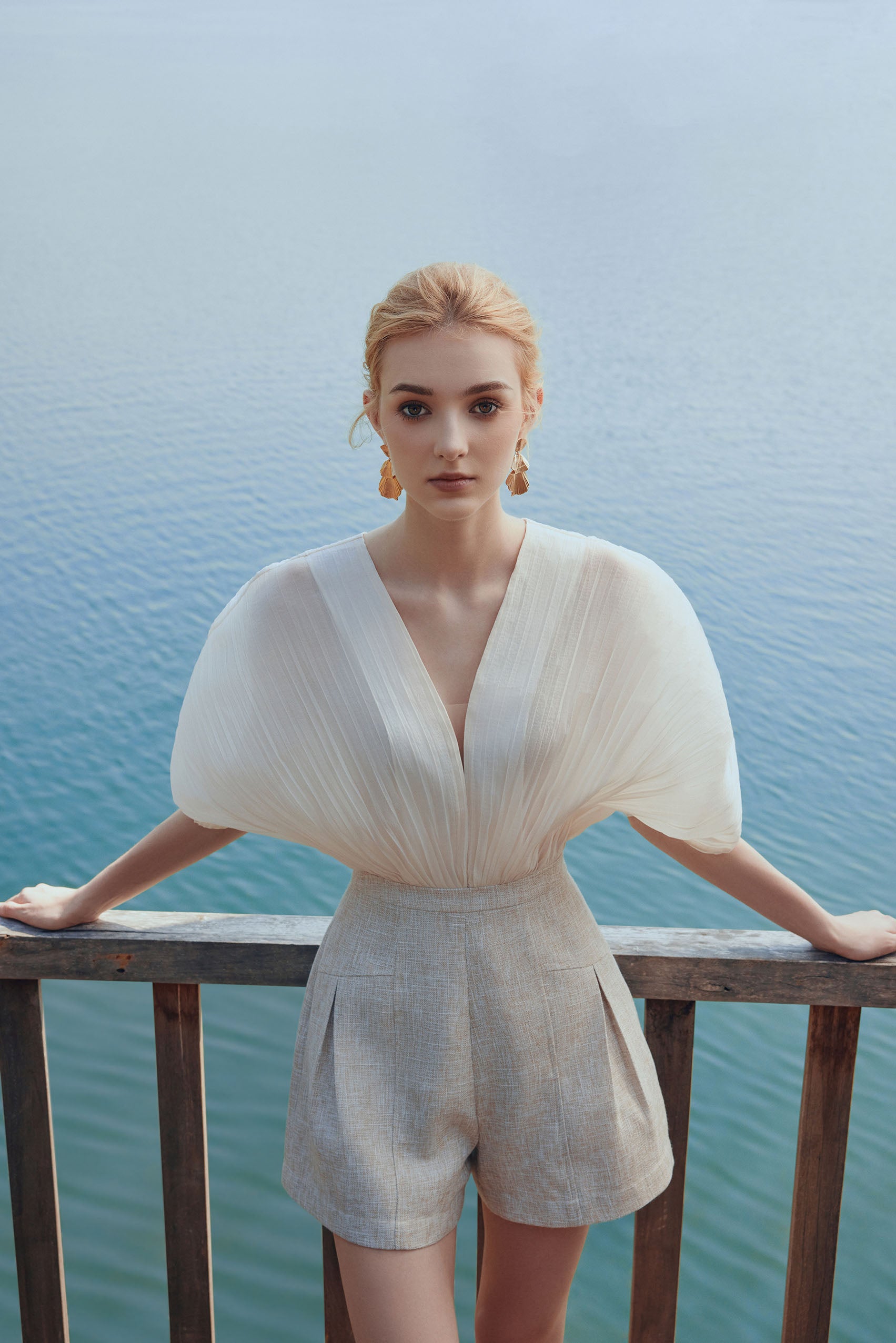 Asherah Pleated Jumpsuit