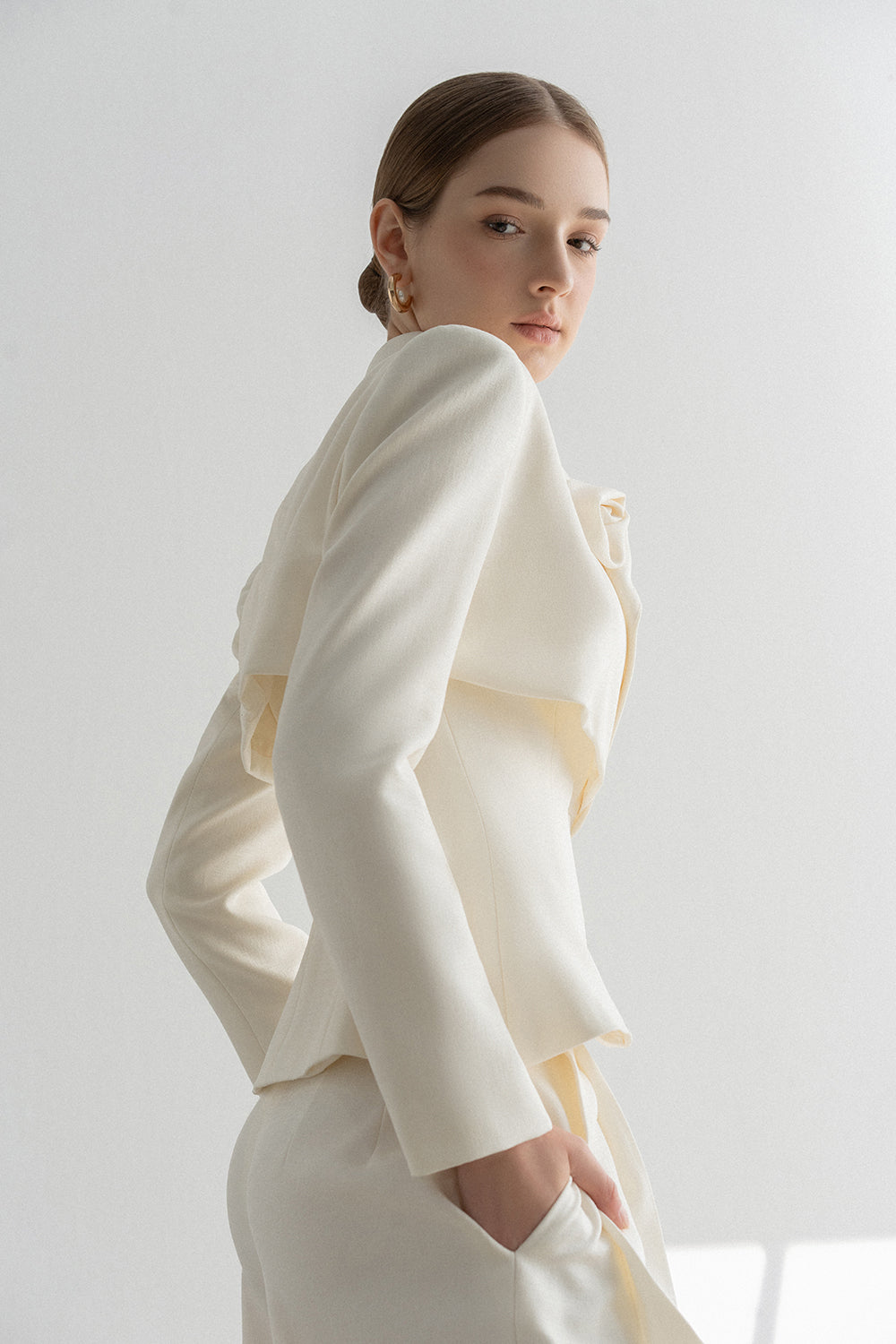 Aurora Peplum Blazer