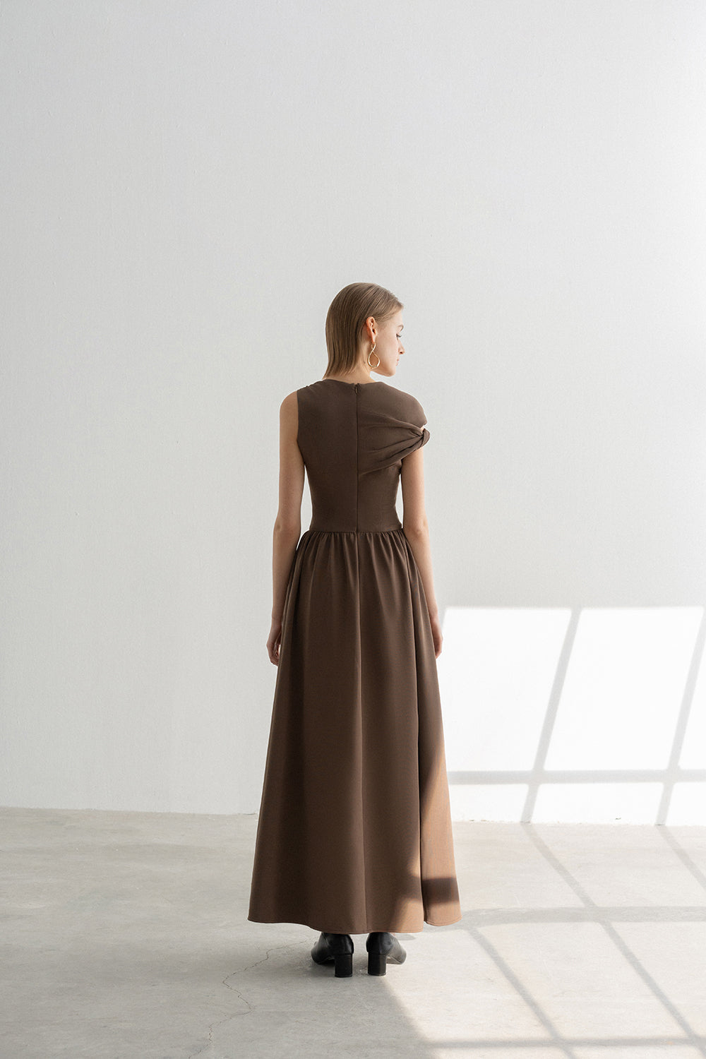 Lillie A-line Midi Dress