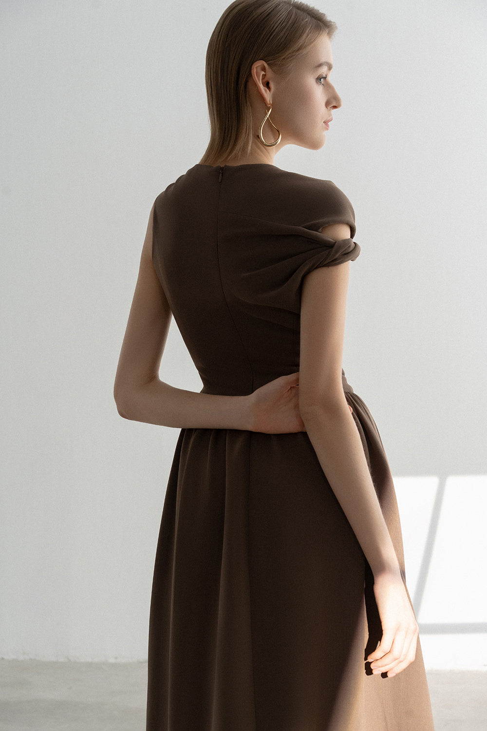 Lillie A-line Midi Dress