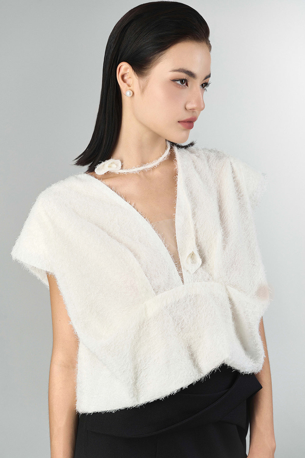 Jasmine V-neck Croptop