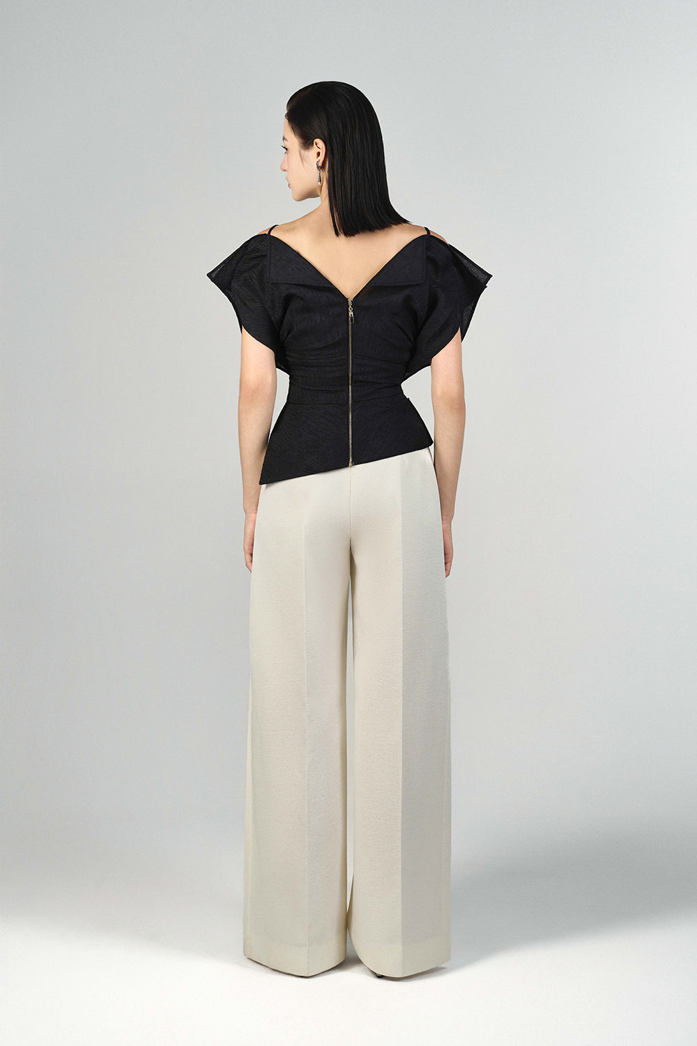 Charlotte High-waisted Cocoon Pants