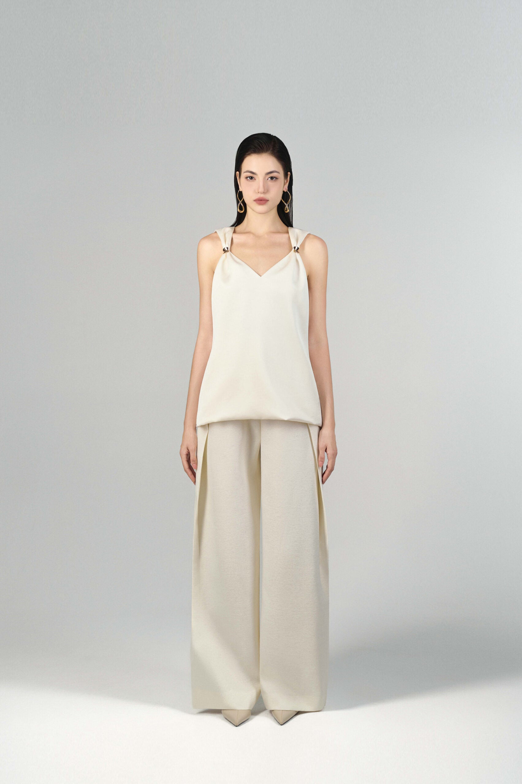 Charlotte High-waisted Cocoon Pants