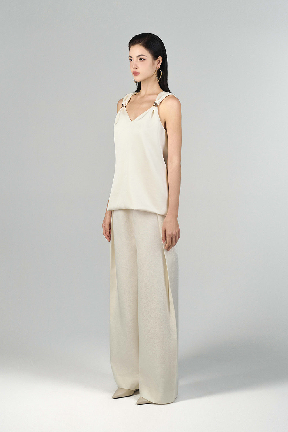 Charlotte High-waisted Cocoon Pants