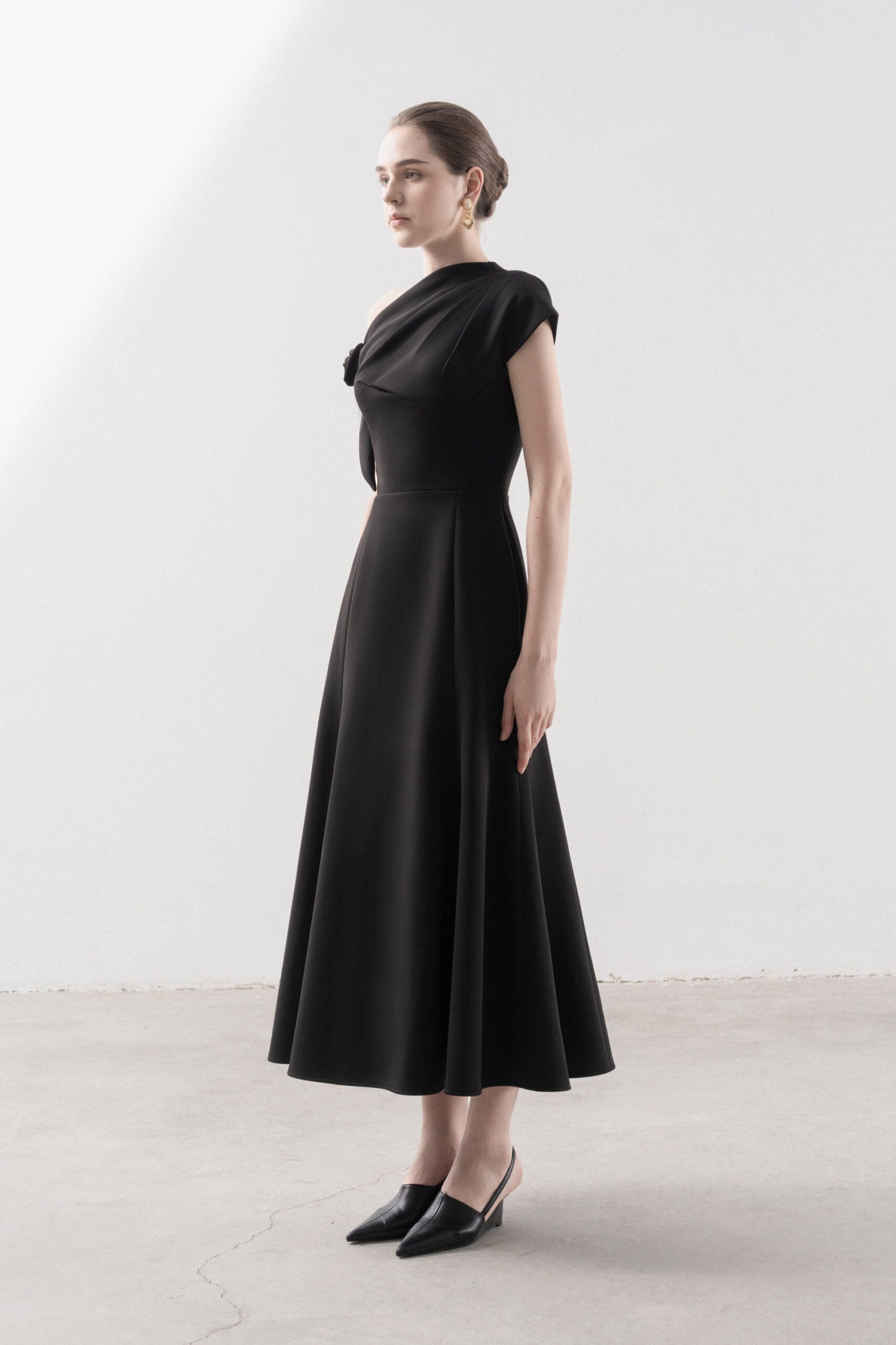 Ariel Fishtail Midi Dress