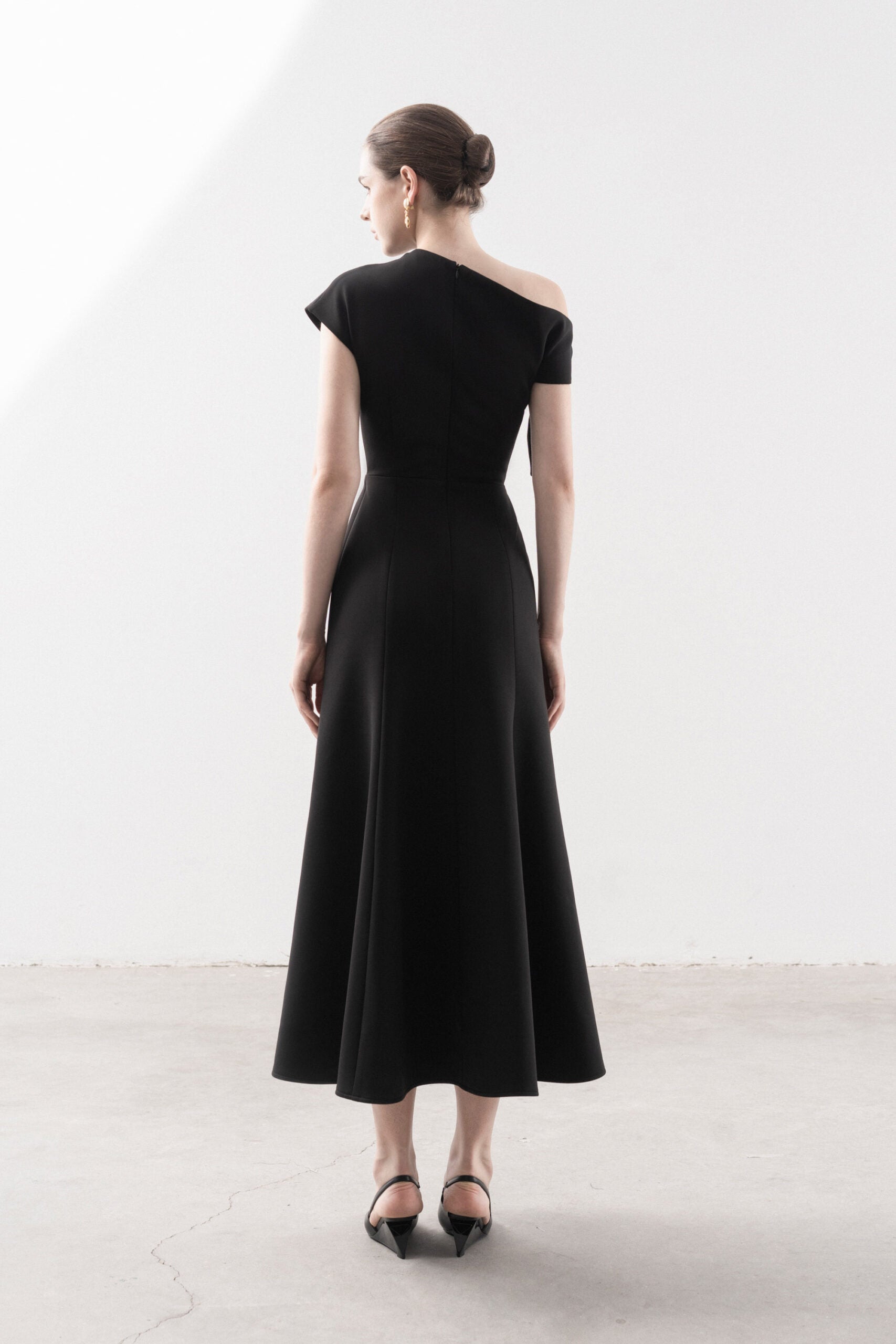 Ariel Fishtail Midi Dress