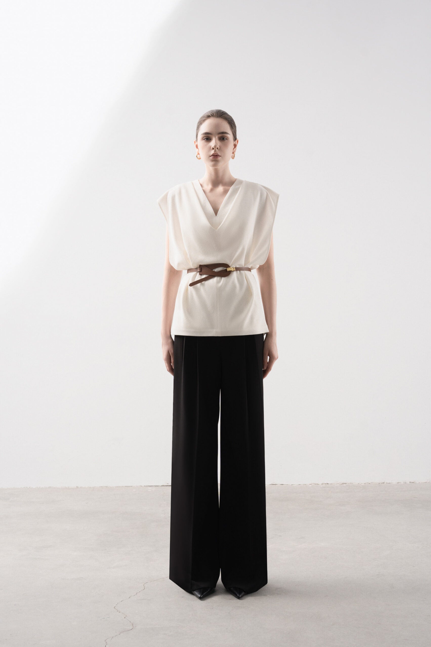 Chinmayi Straight-leg Pants