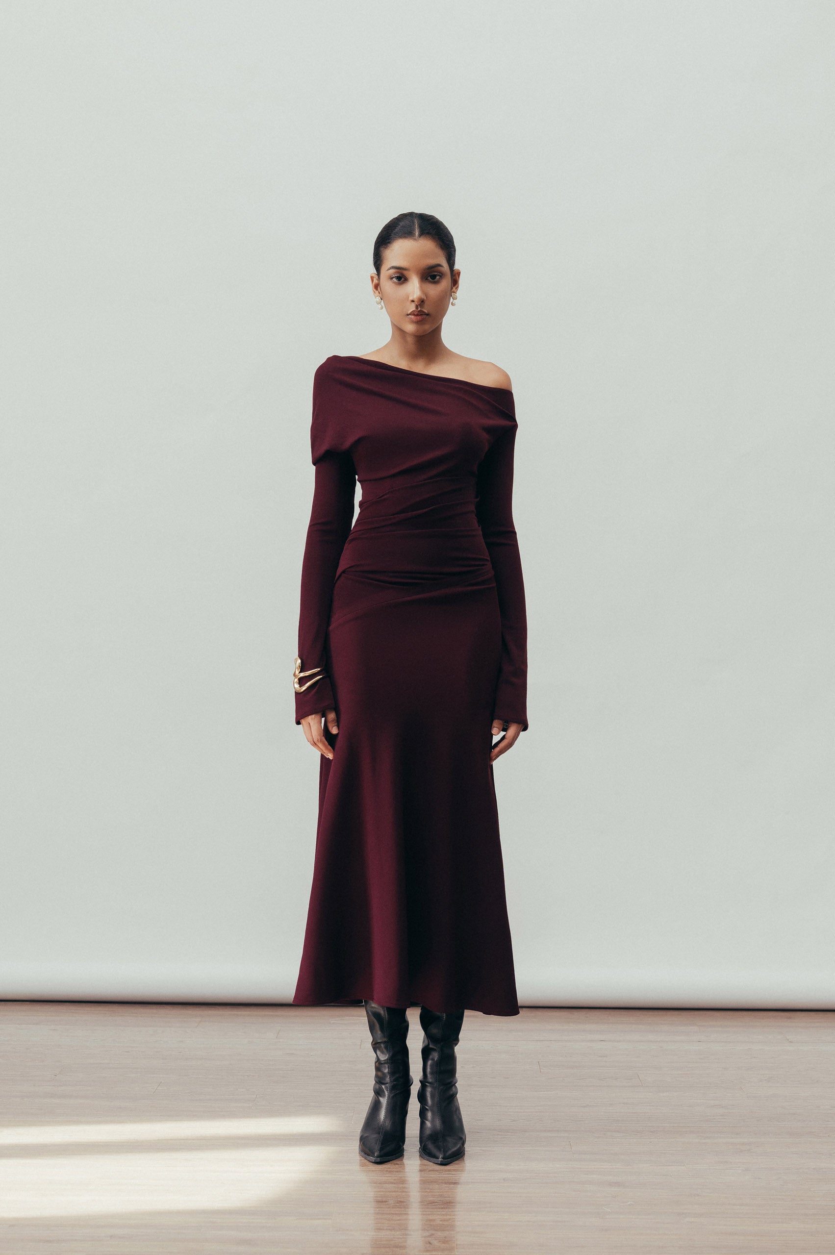 Vega Draped Dress