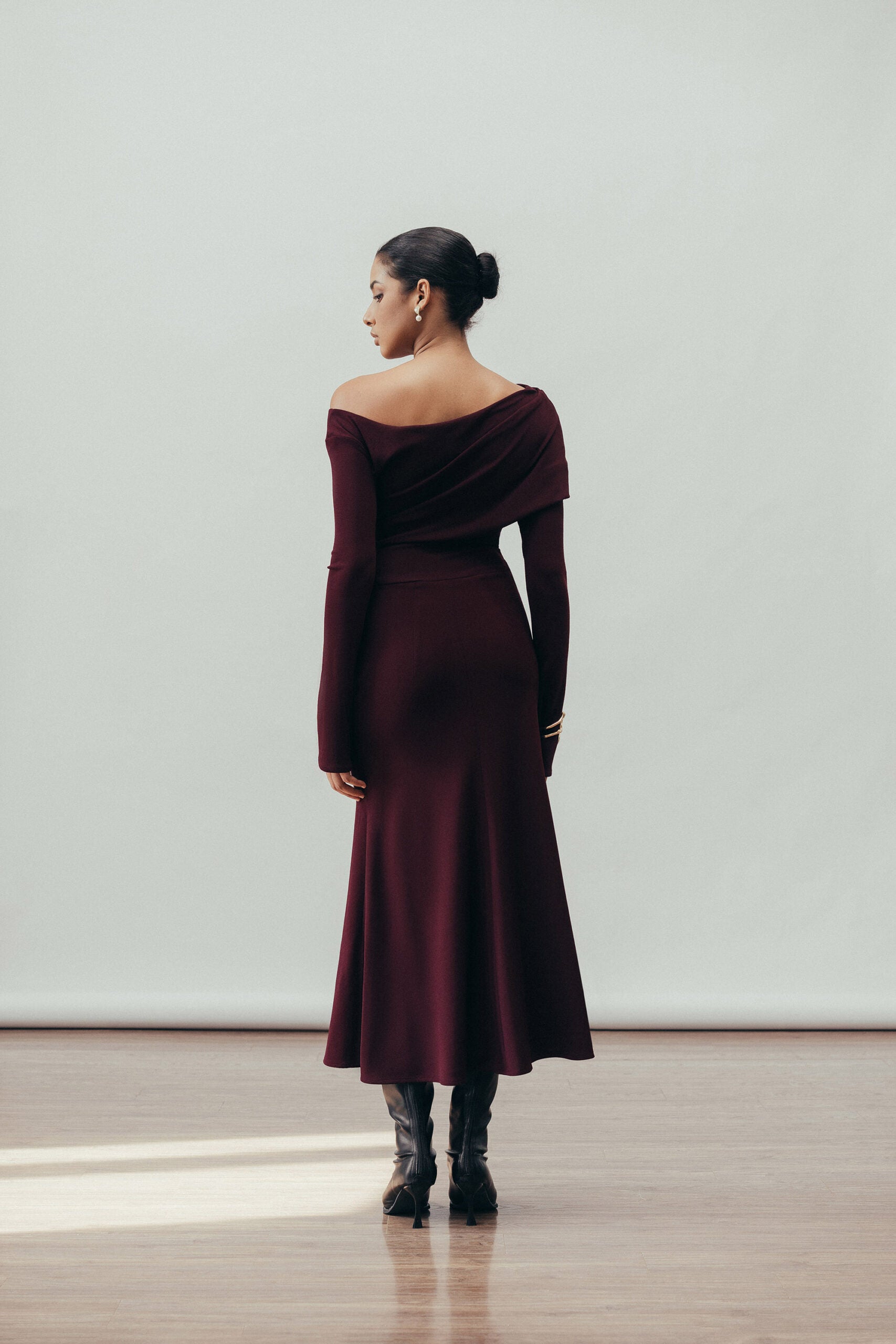 Vega Draped Dress