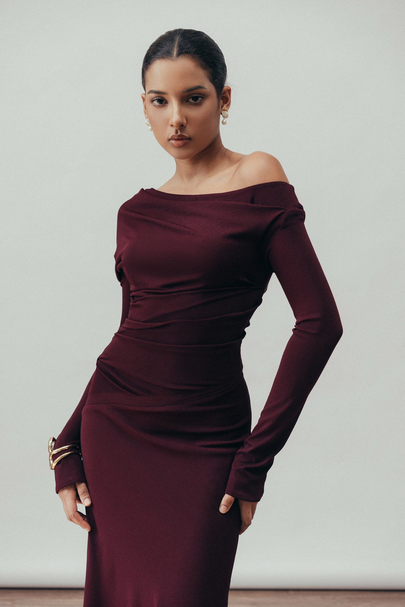 Vega Draped Dress