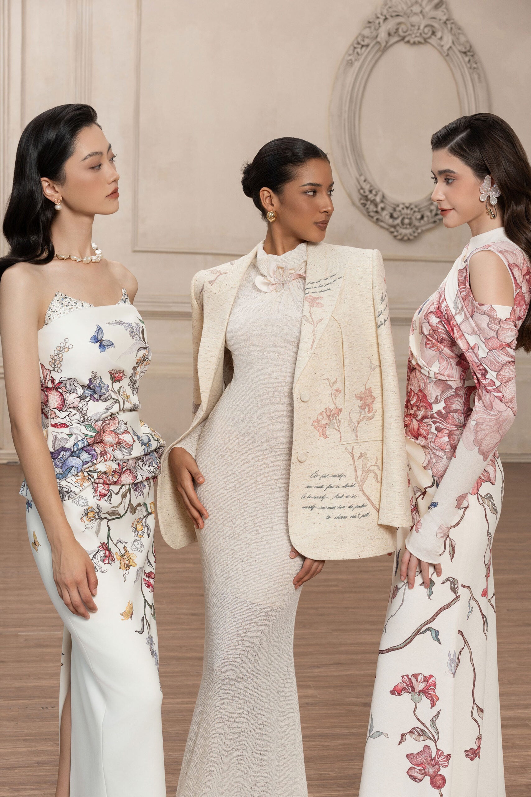 Crimson Overlap Blazer