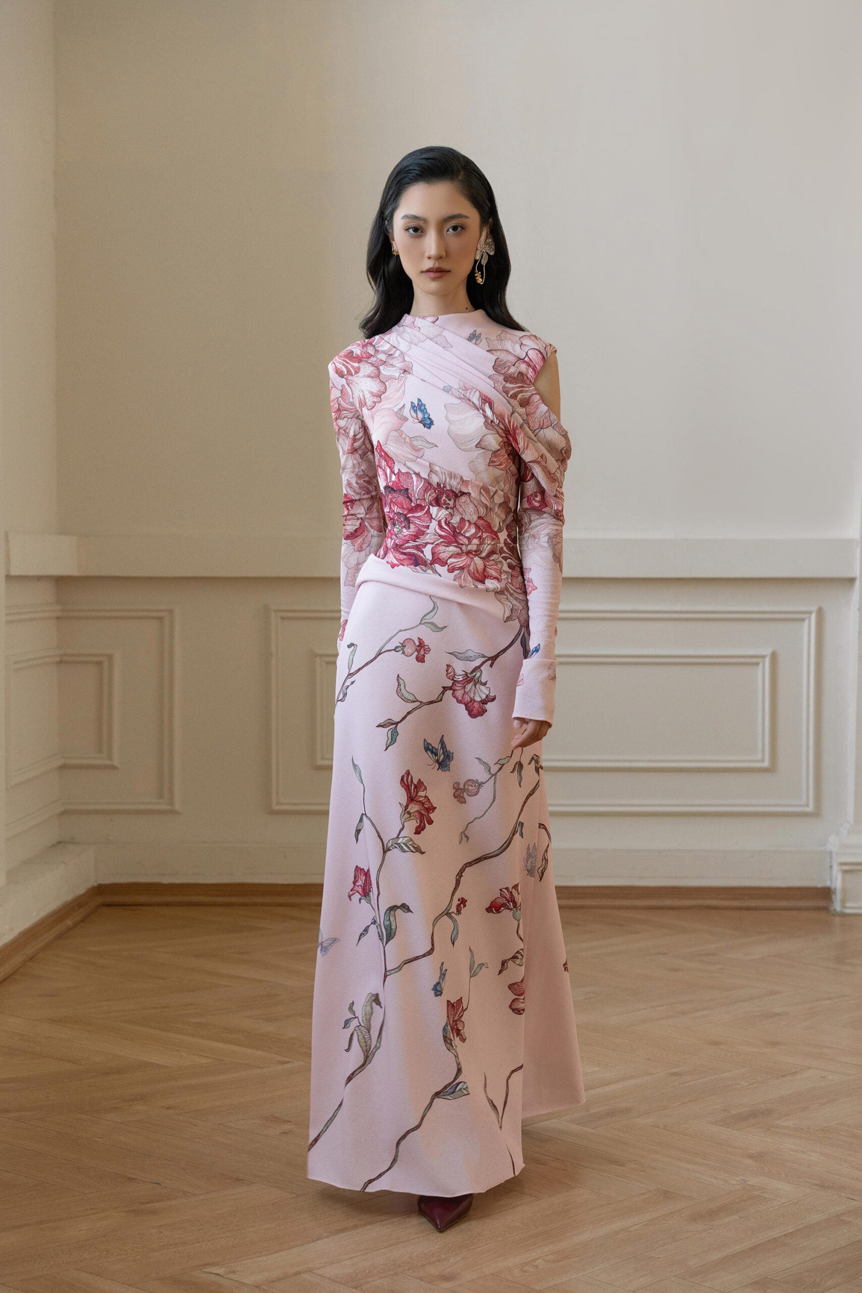 Floral Fantasy Dress VL1002