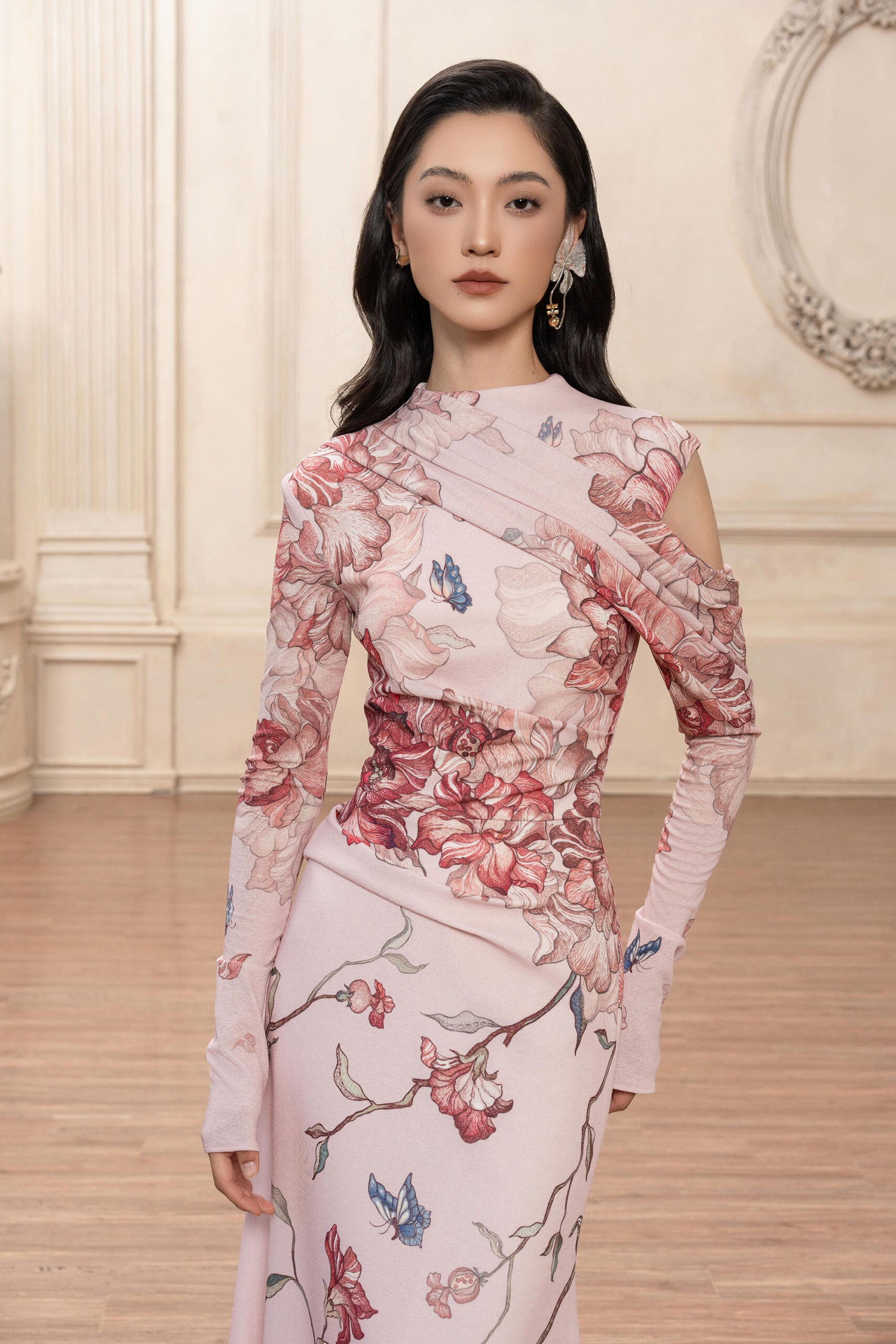 Floral Fantasy Dress VL1002