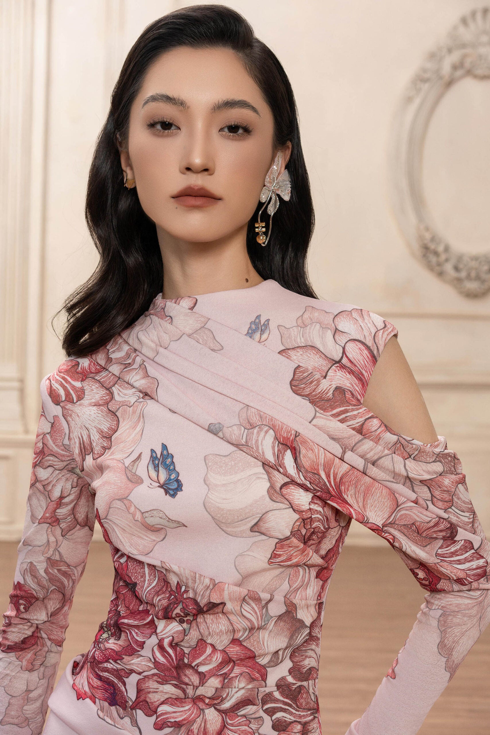 Floral Fantasy Dress VL1002