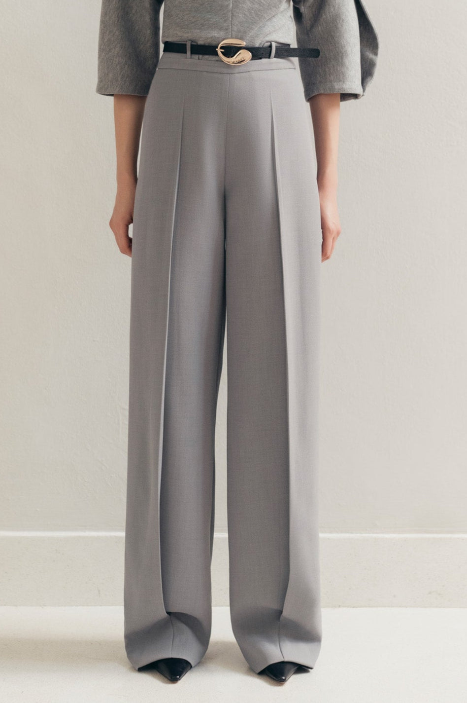 Silver Hem Pants