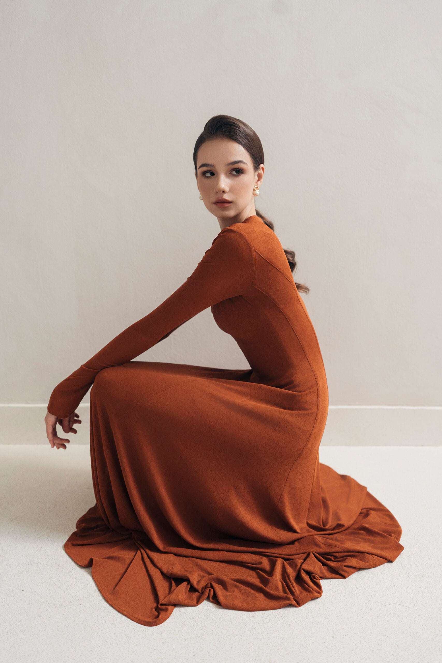 Rustic 3D Bloom Dress