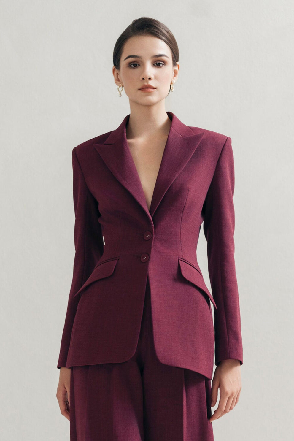 Plum Classic Blazer