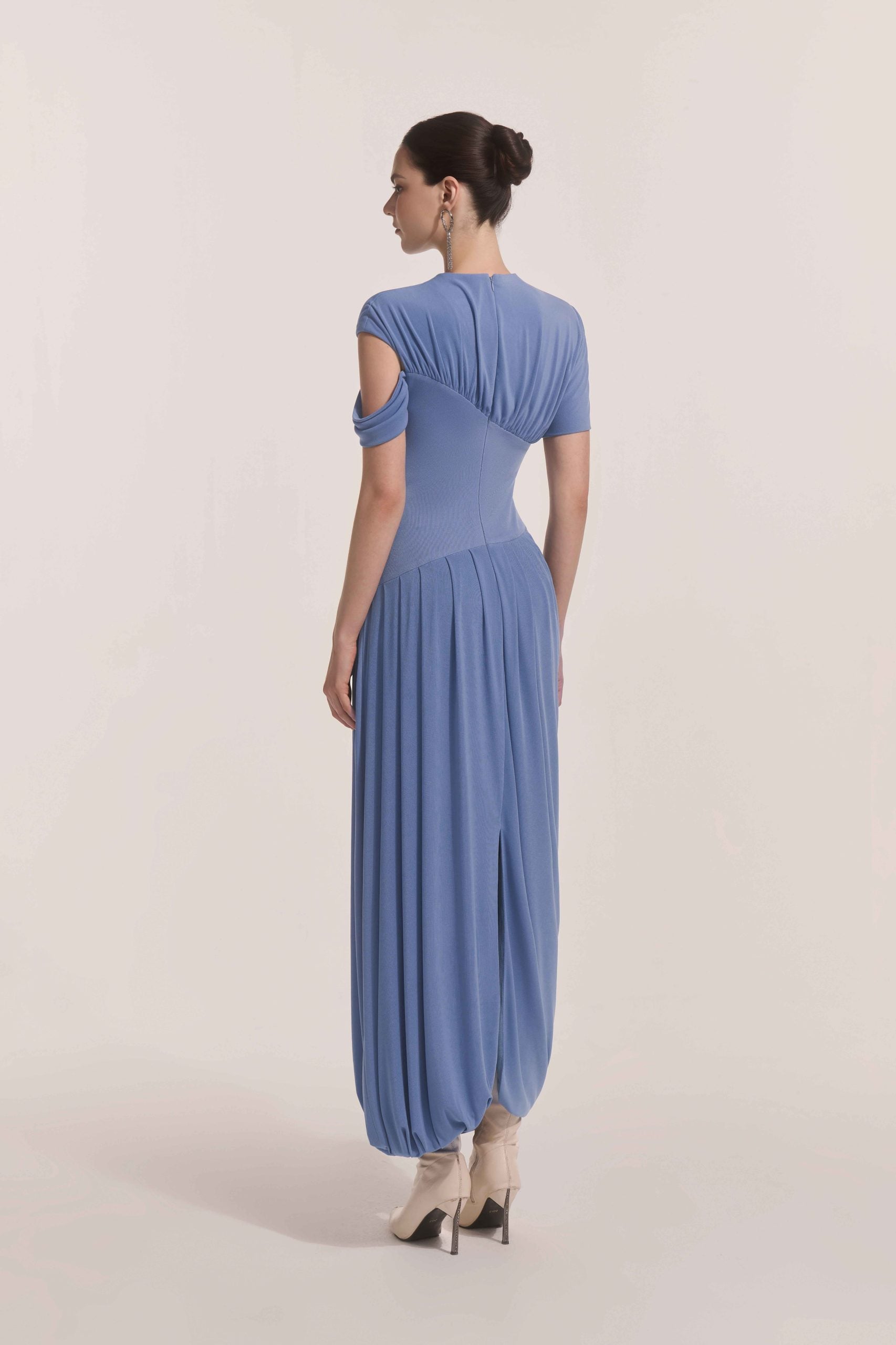 Eris Corset Dress in Blue