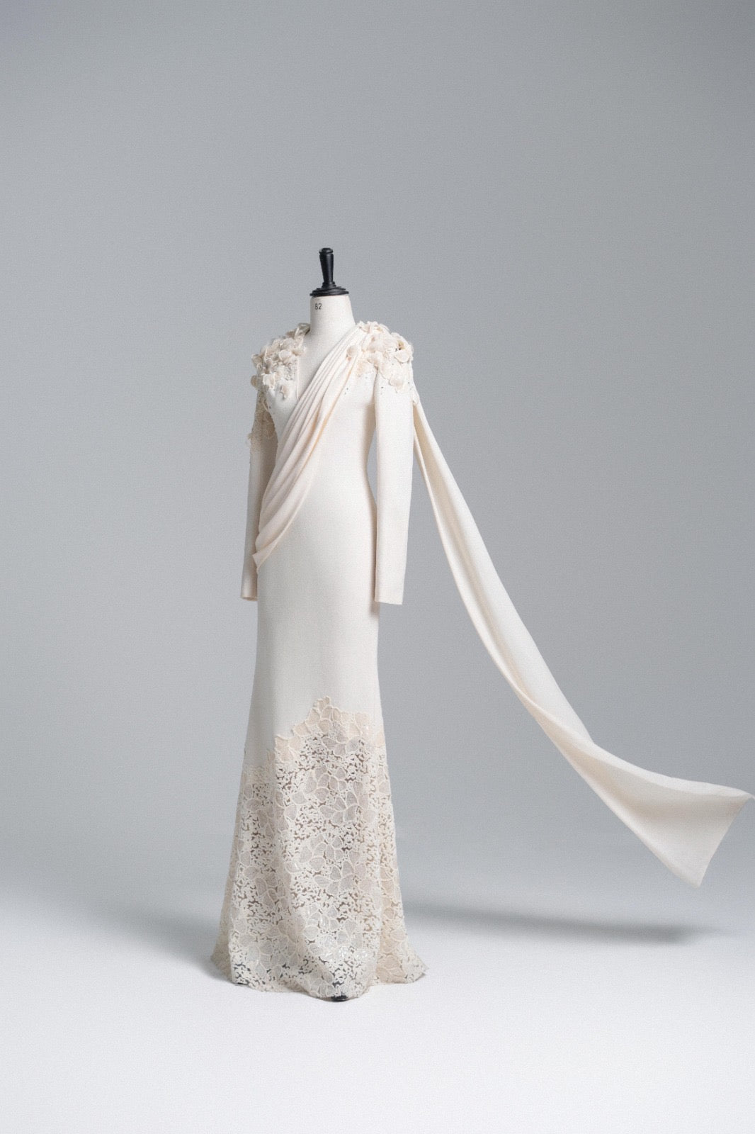 Alluring Lace- Appliqué Mermaid Gown VL10018