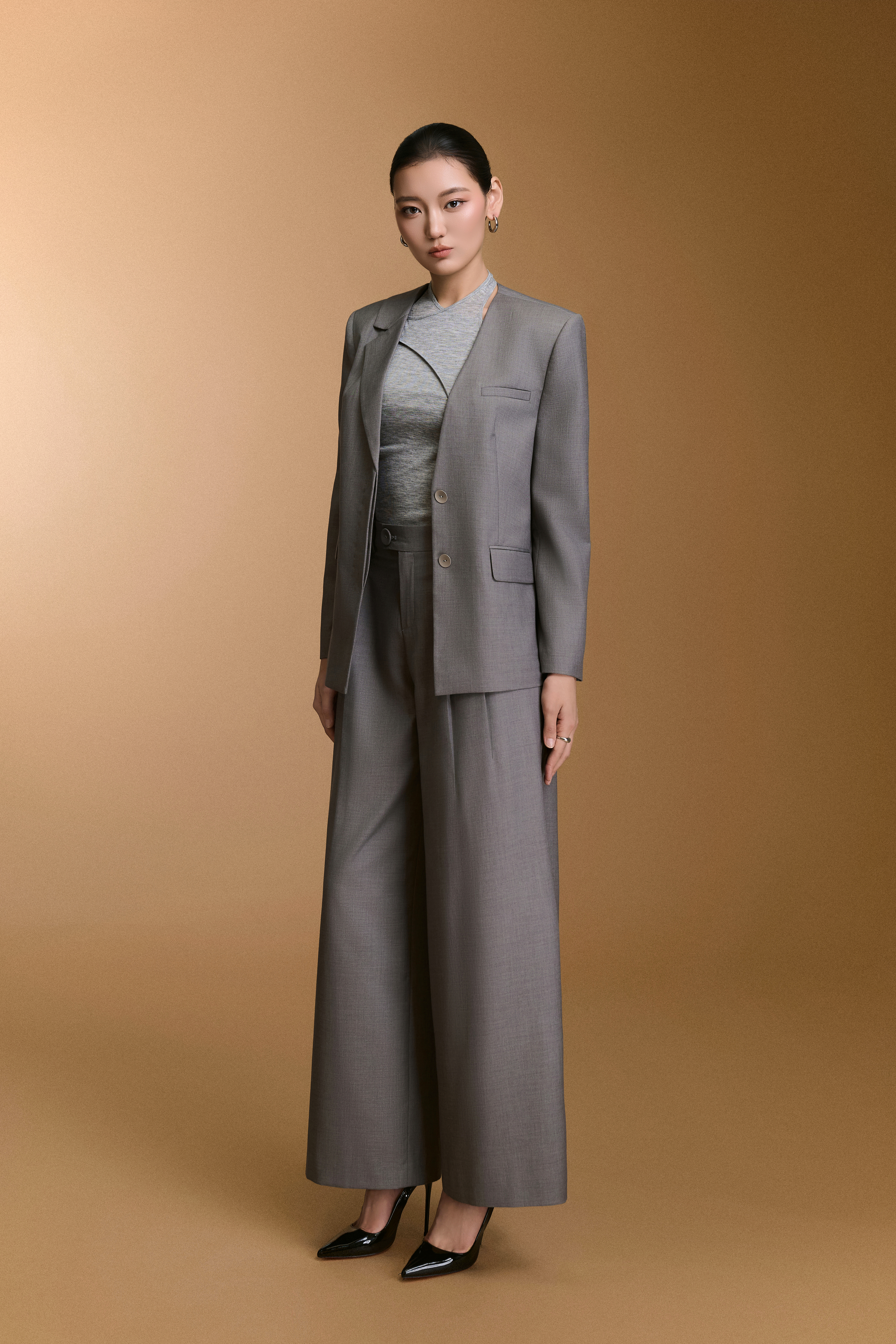 Crimson Blazer & Pants