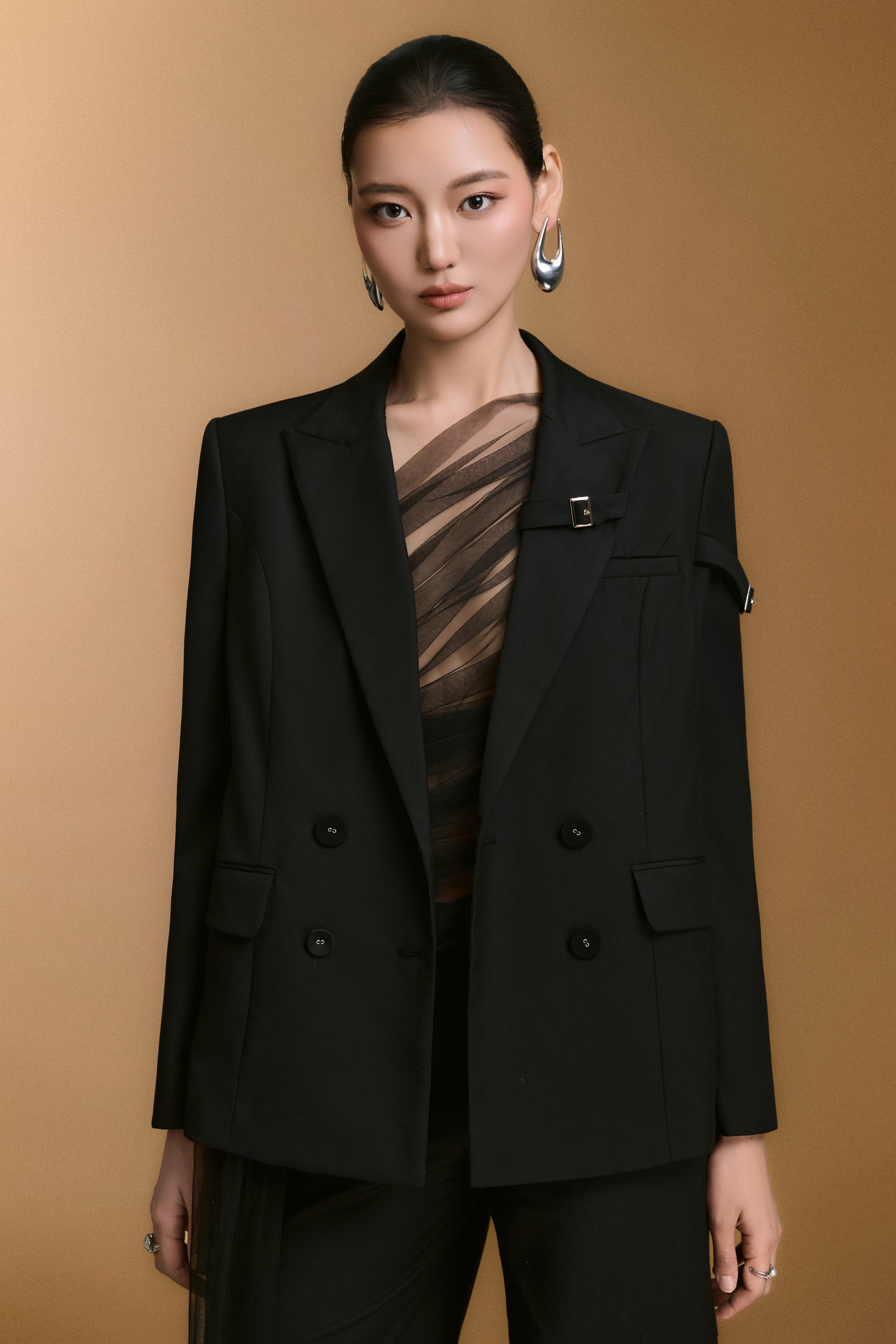 Nora Top & Ceci Blazer & pants