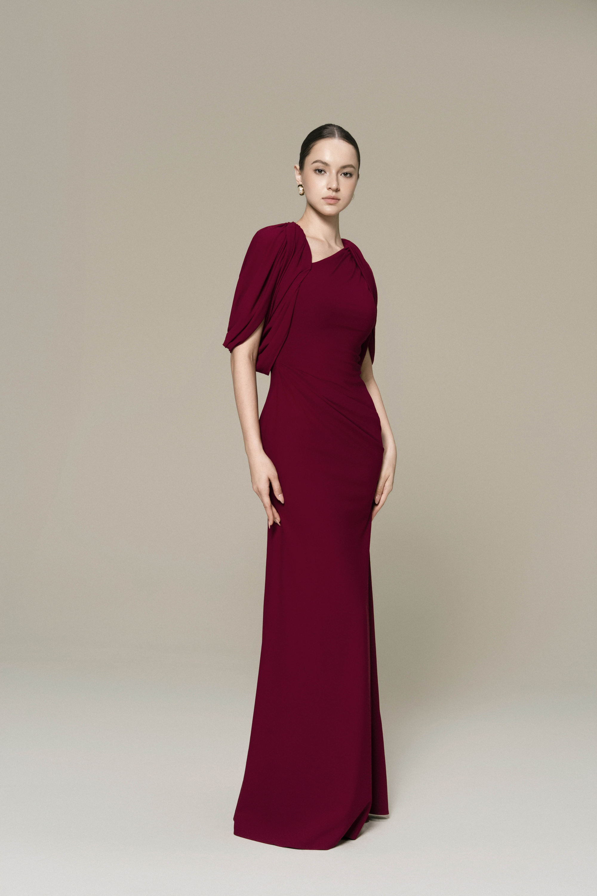 Aurora Cape Gown