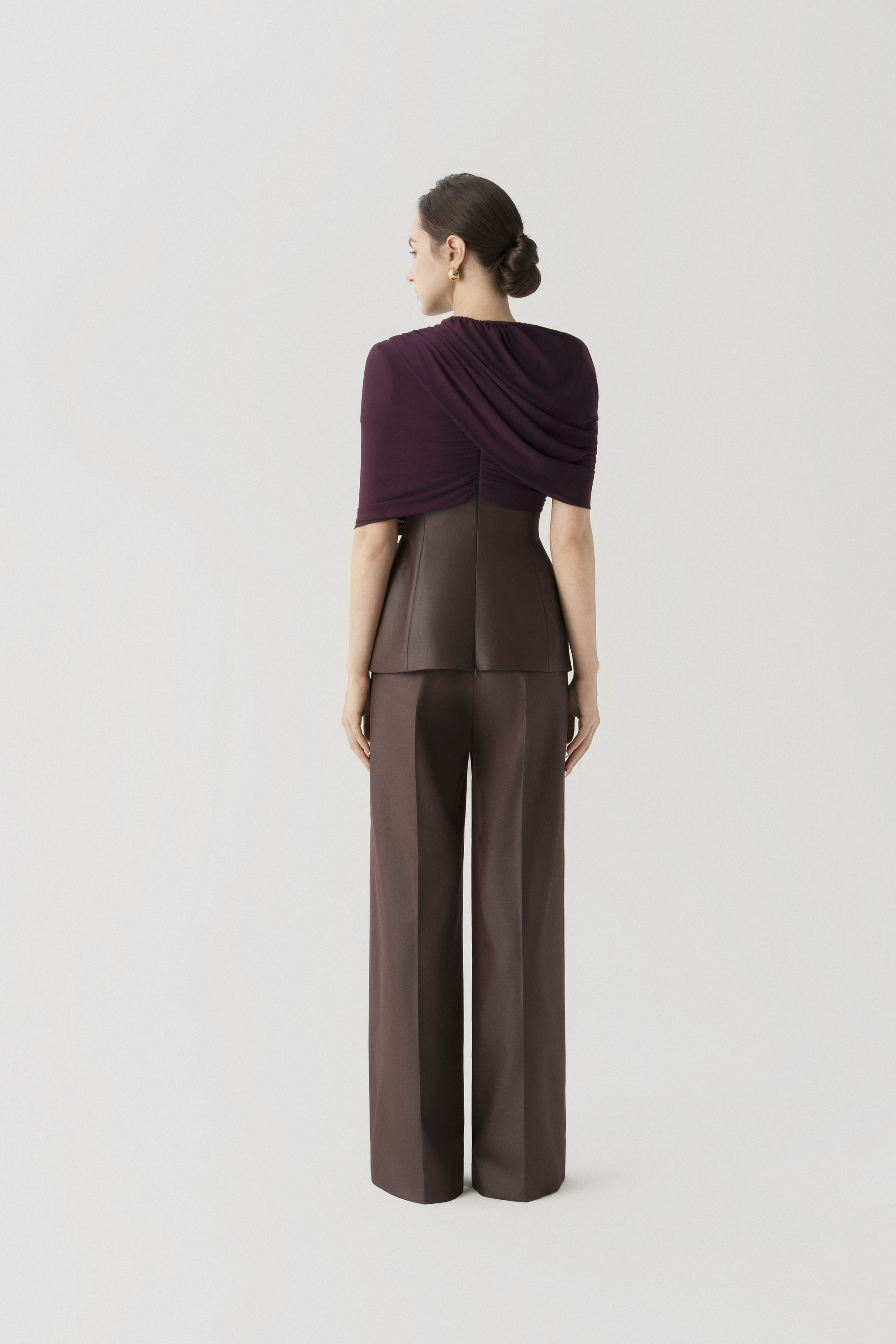 Bordeaux Flow Top & Bordeaux Flow Trousers