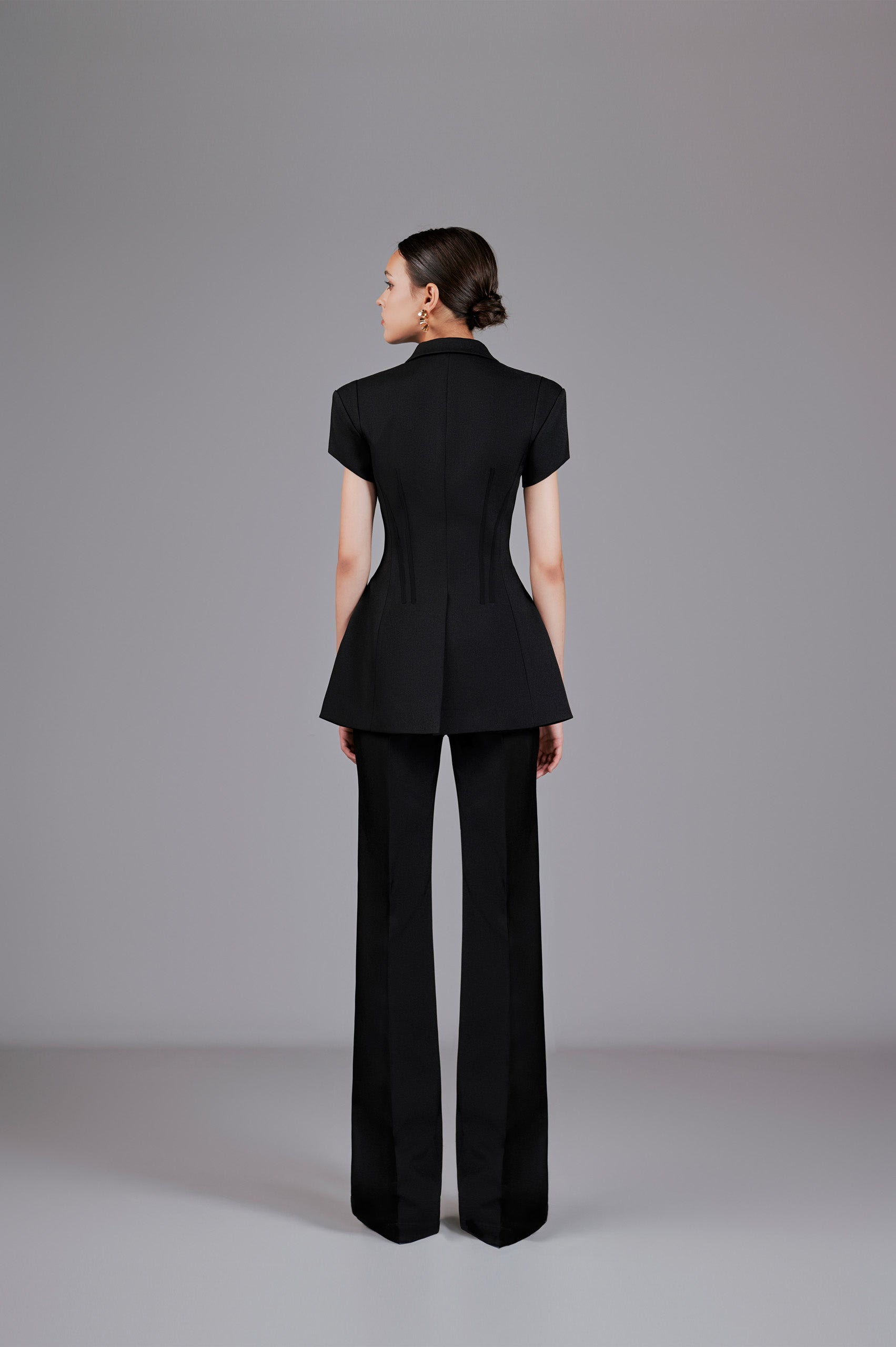 Briar Black Wide Leg Pants