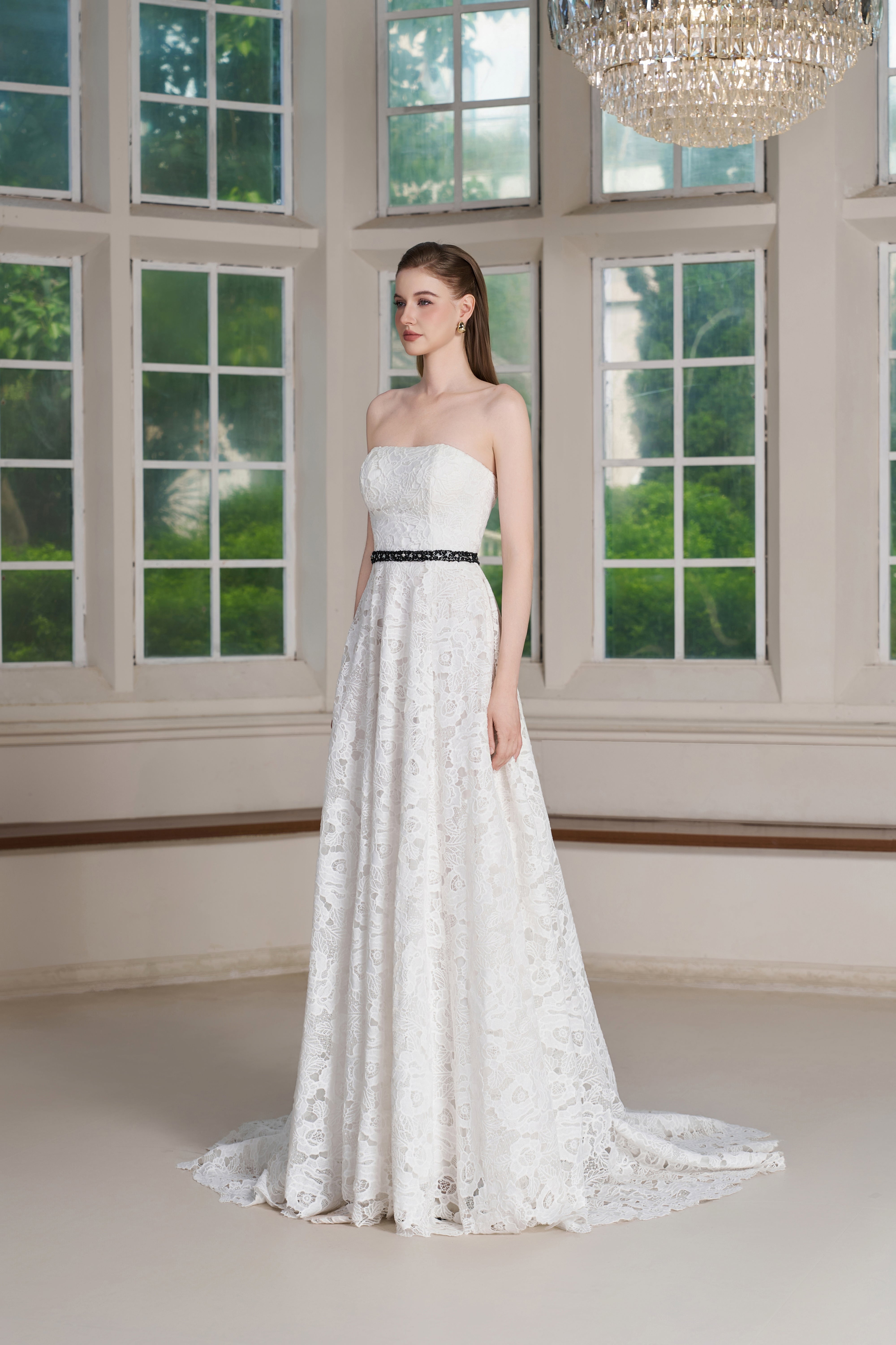 Nyl Dress – Off White Maxi Dress