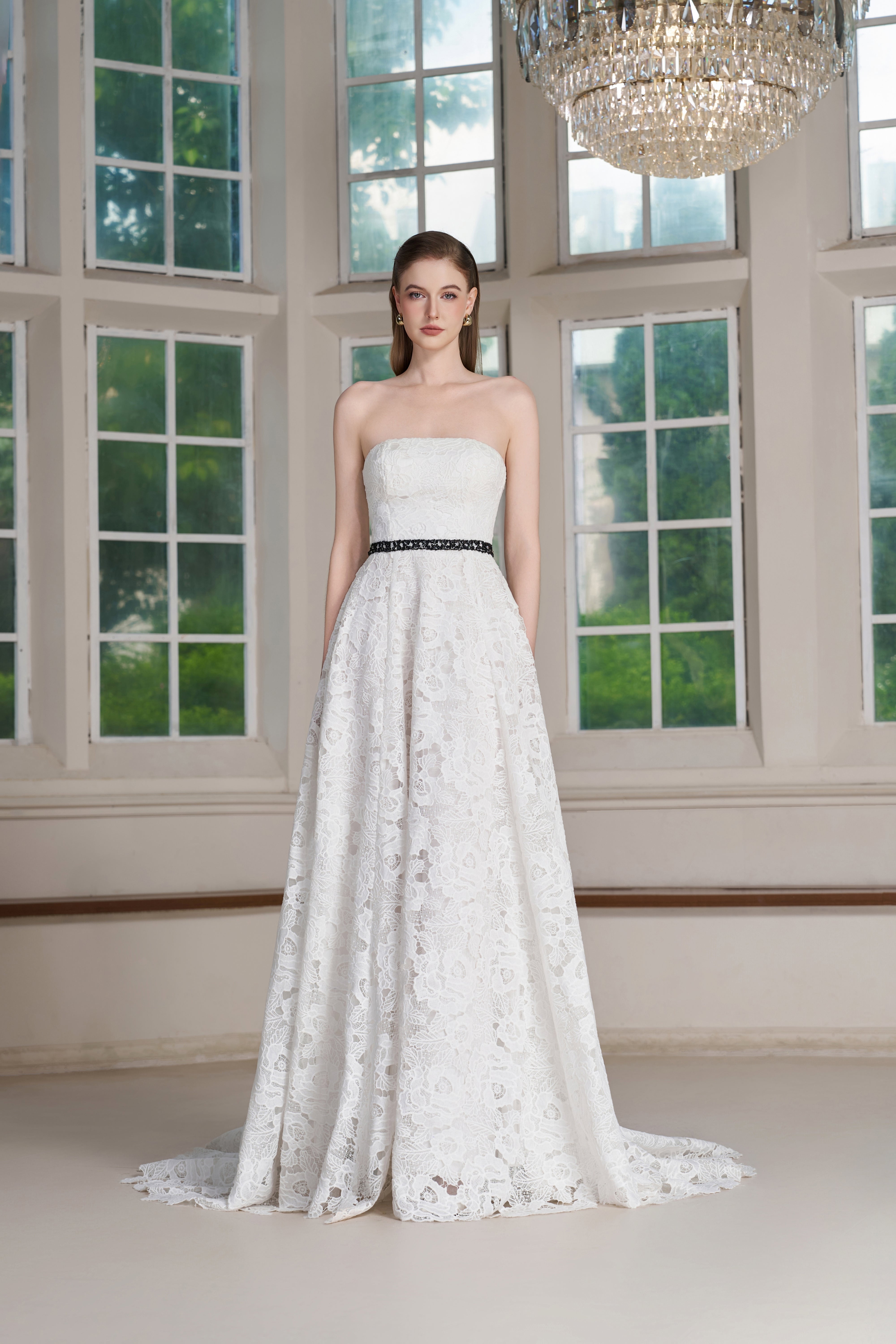 Nyl Dress – Off White Maxi Dress