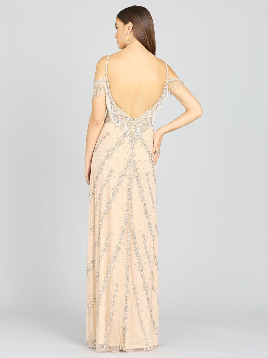 Candy Beaded Gown 9980