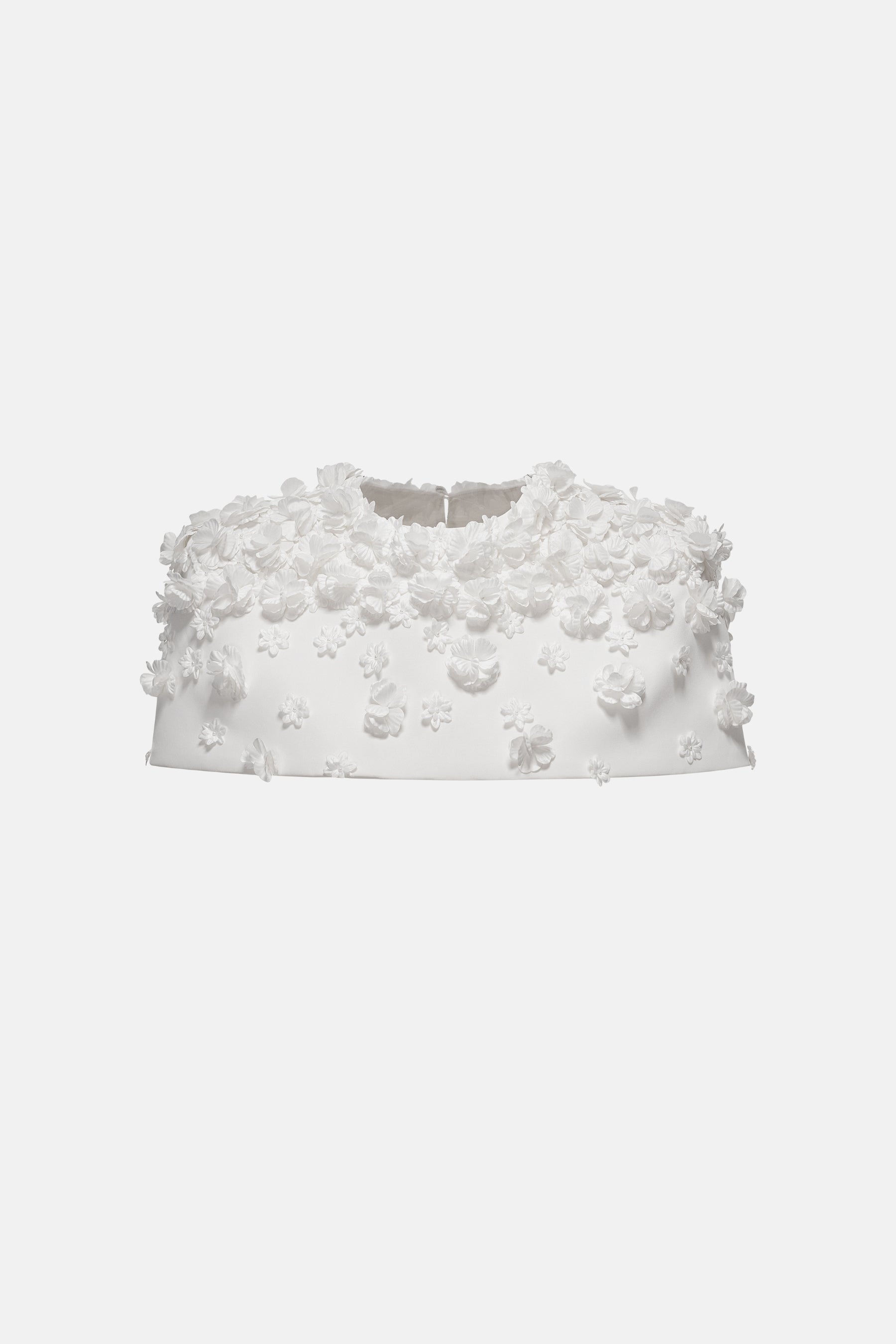 Cici Appliqué Structured Midi Dress