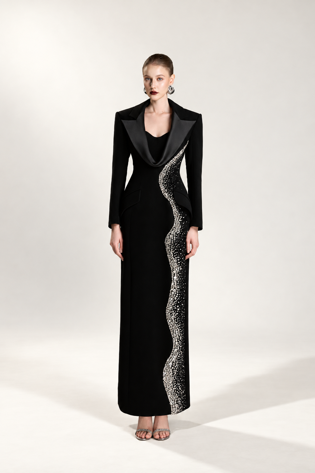 Silver Flow Dress